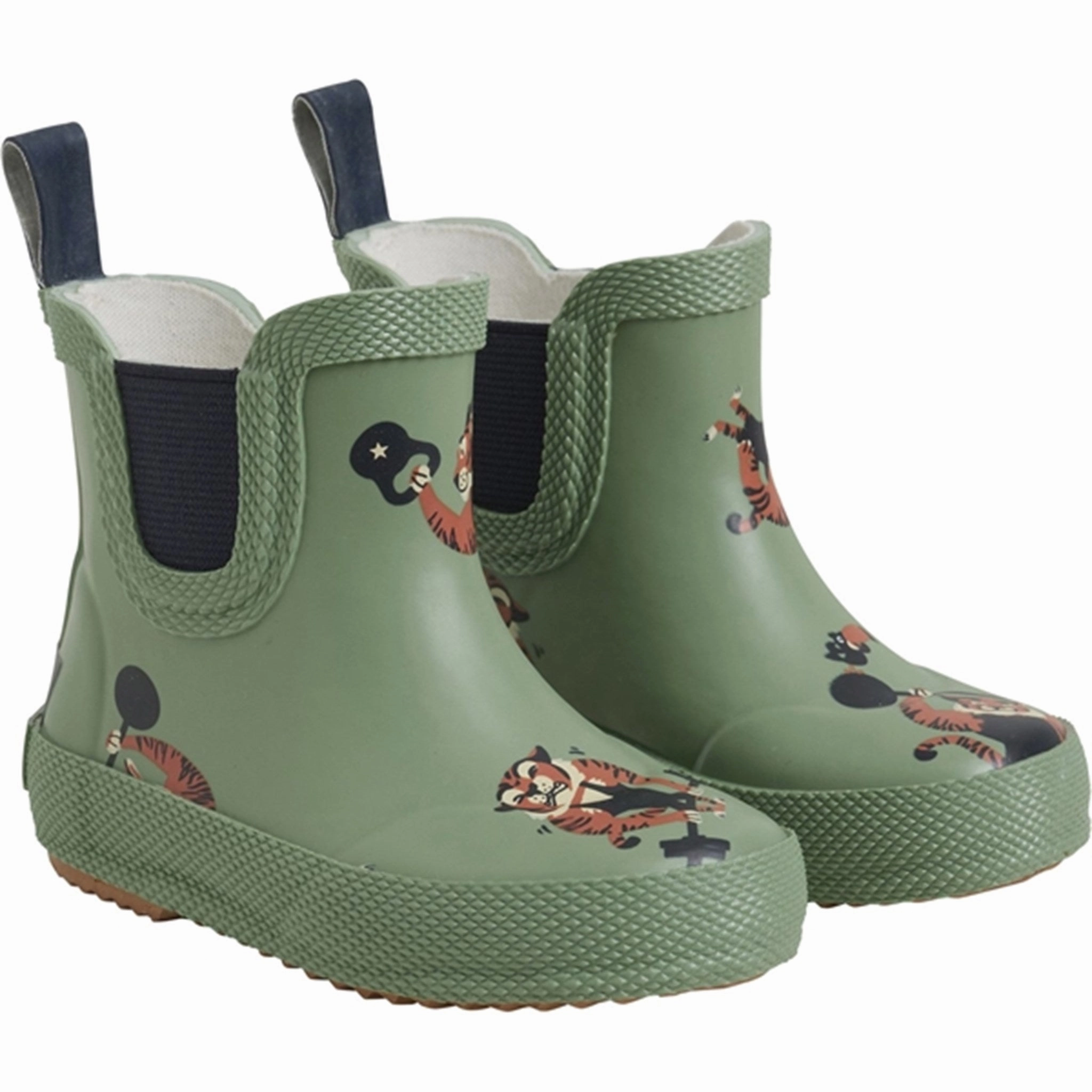 Graduate Shock Absorbing Active Nomad CeLaVi Rain Boots Aop Loden Frost