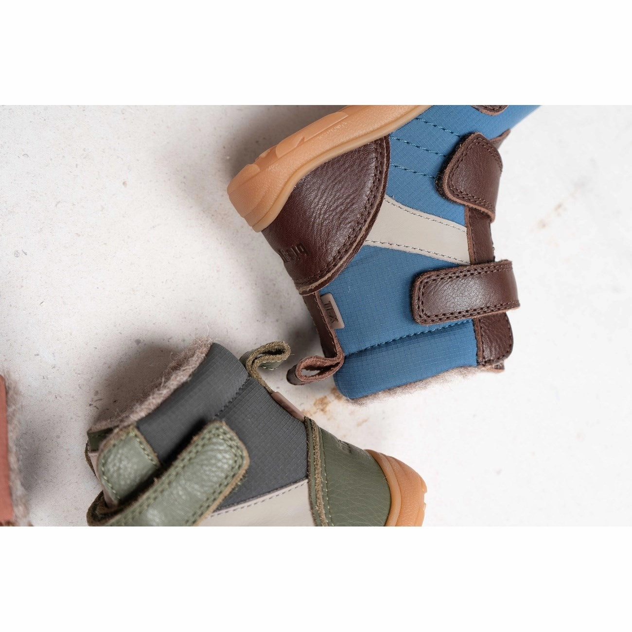 Bisgaard Green Barefoot Timo Tex Smooth Style Sleek Comfort