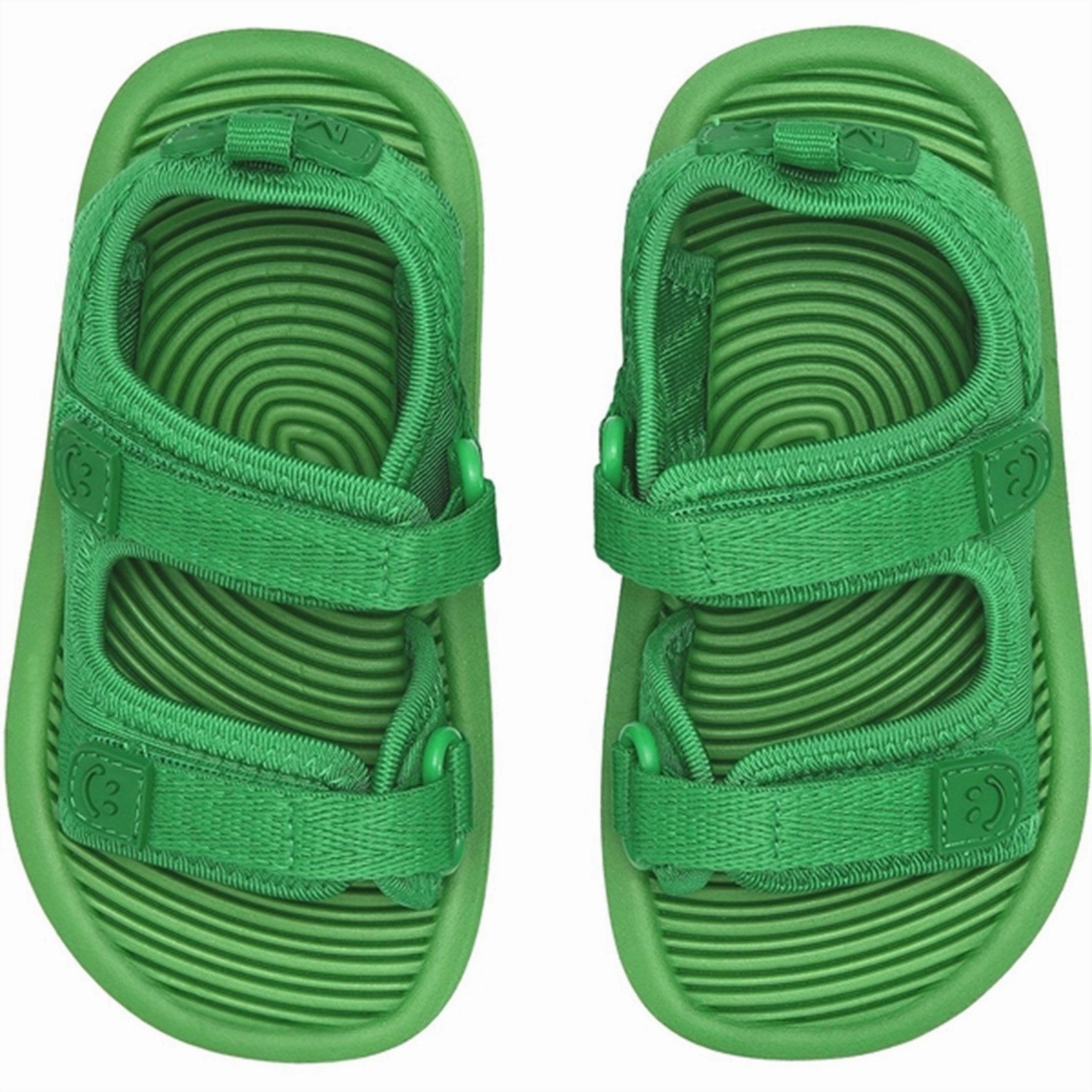 Odor Control Footwear Molo Bright Green Zola Sandals