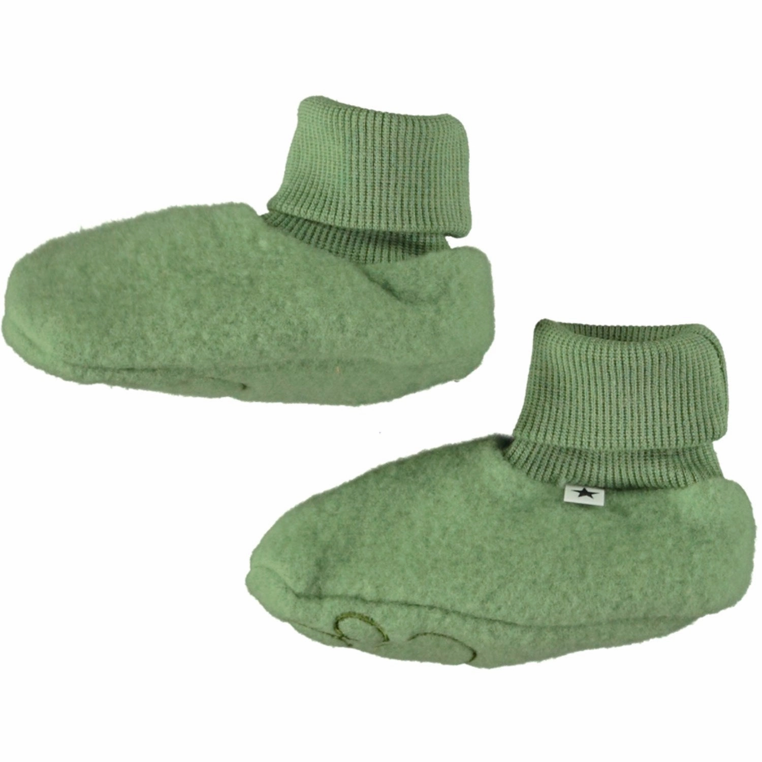 Molo Moss Green Umut Baby Shoes Effortless Beach Wear