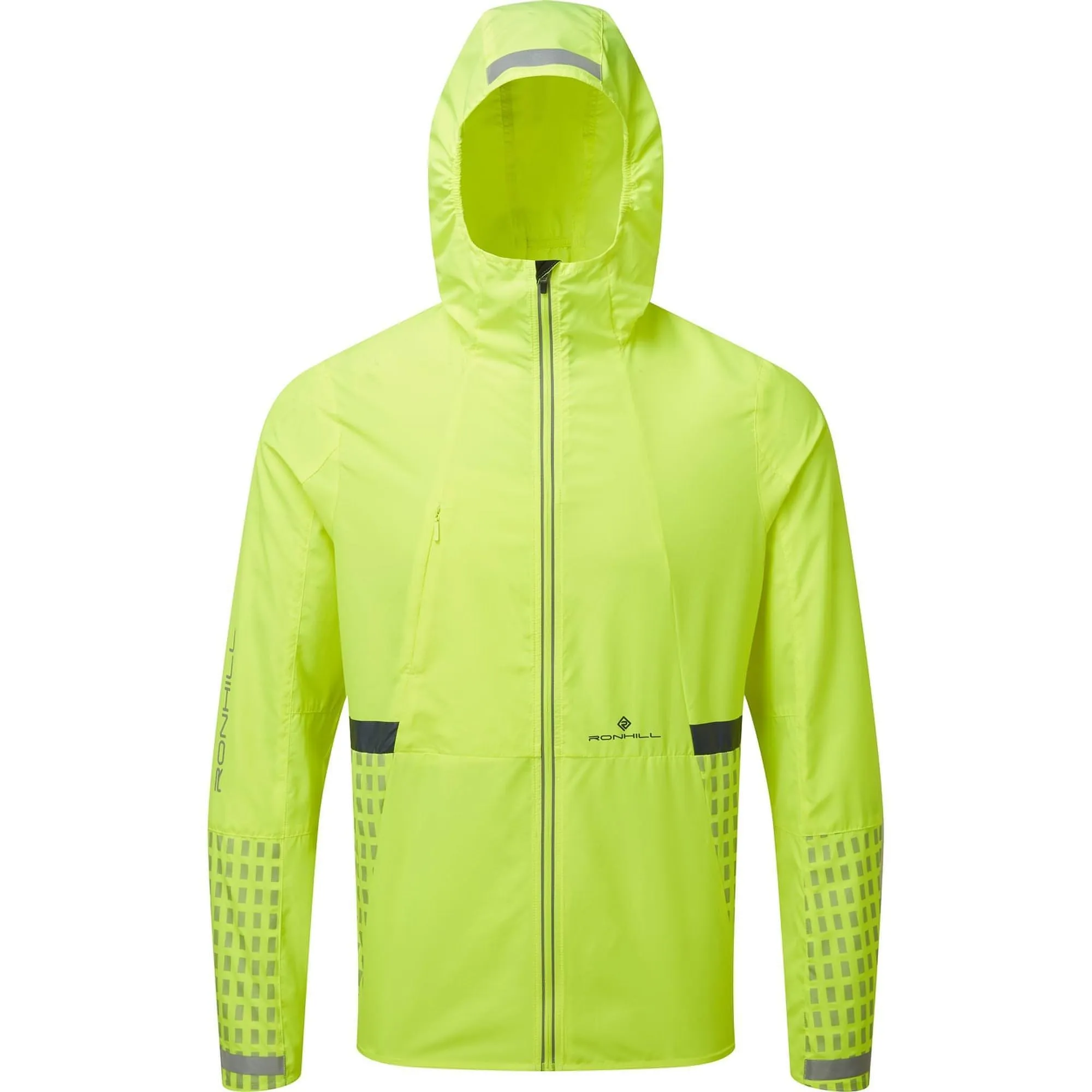 Receipt Ronhill Tech Afterhours Mens Running Jacket - Yellow