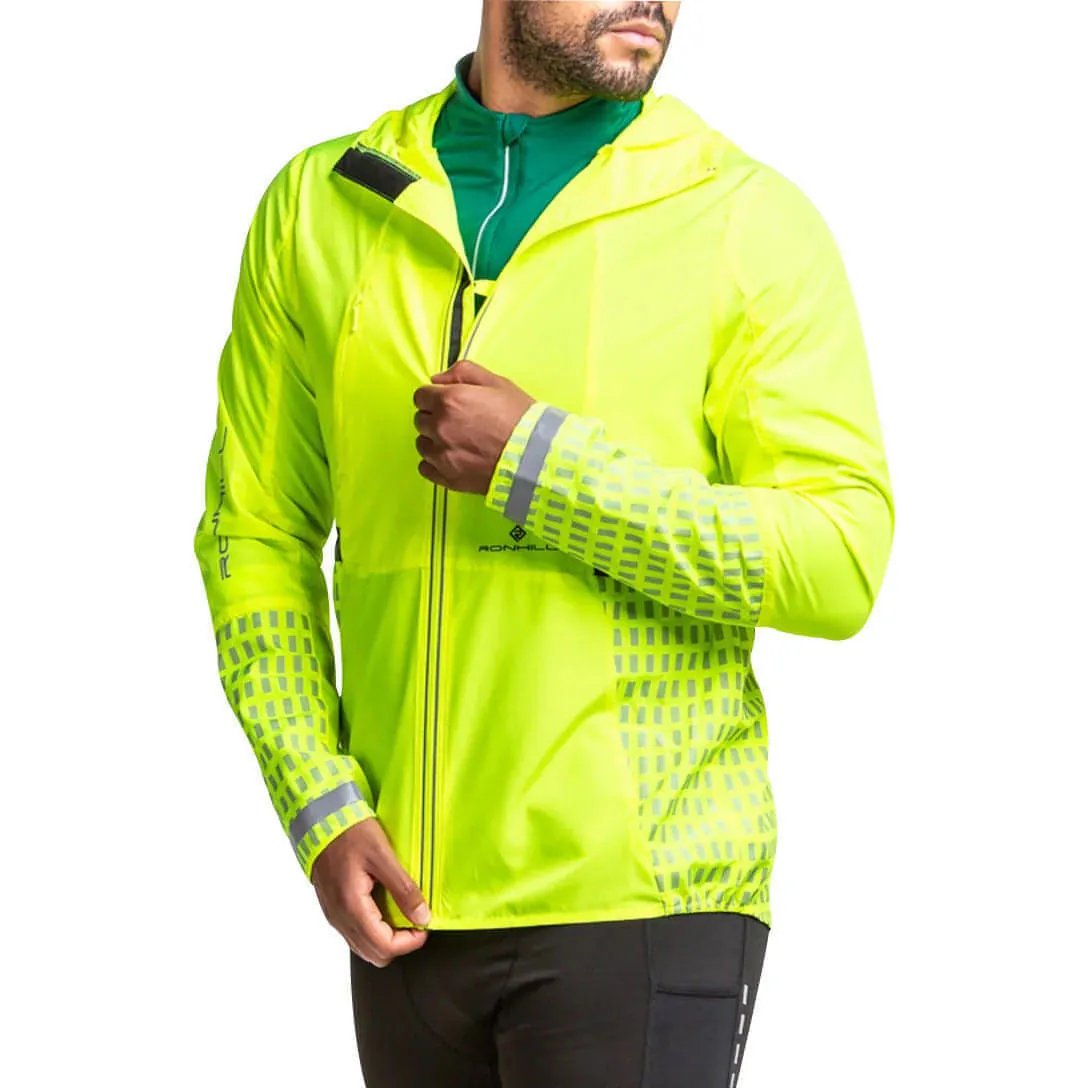 Ronhill Tech Afterhours Mens Running Jacket - Yellow Outdoor Comfort Urban Adventure