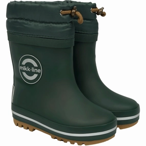 Mikk-Line Darkest Sprouse Winter Wellies All Weather Functional Minimalist Nylon Material