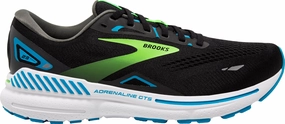 Brooks Adrenaline GTS 23 WIDE FIT Mens Running Shoes - Black tear - resistant - fabric shoes agile shoes