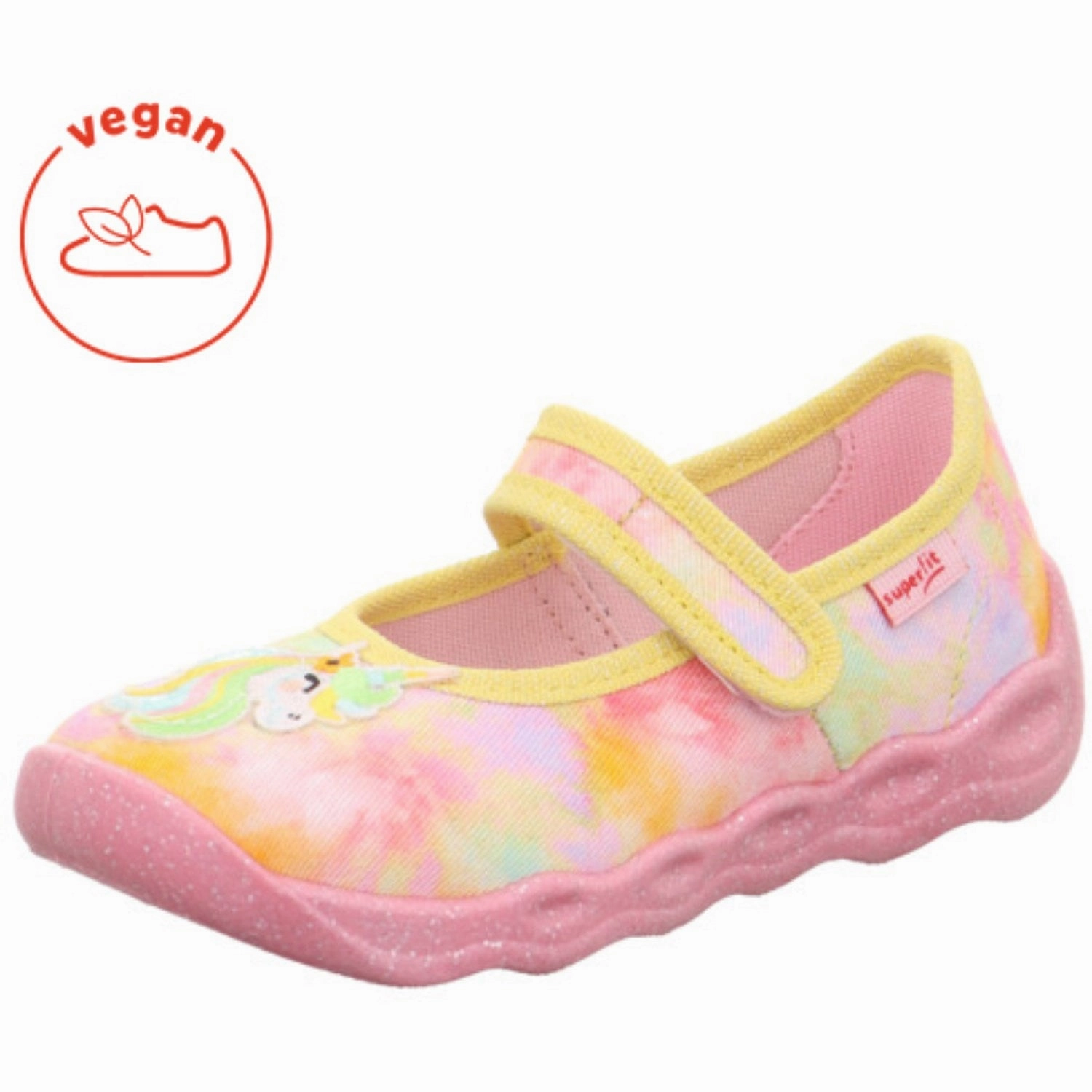 Superfit Gelb/Mehrfarbig Bubble Hjemmesko Great Comfort Easy Clean Surface