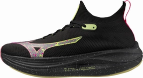 Mizuno Neo Vista Running Shoes - Black Foam Pod Response Anti Torsion Tpu Plate