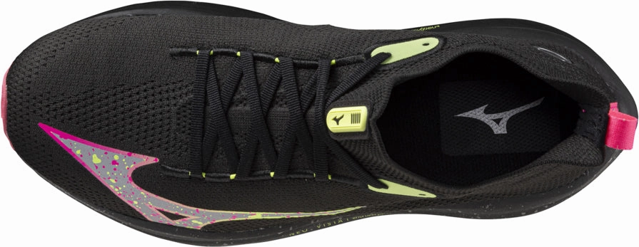 Mizuno Neo Vista Running Shoes - Black mesh - upper shoes