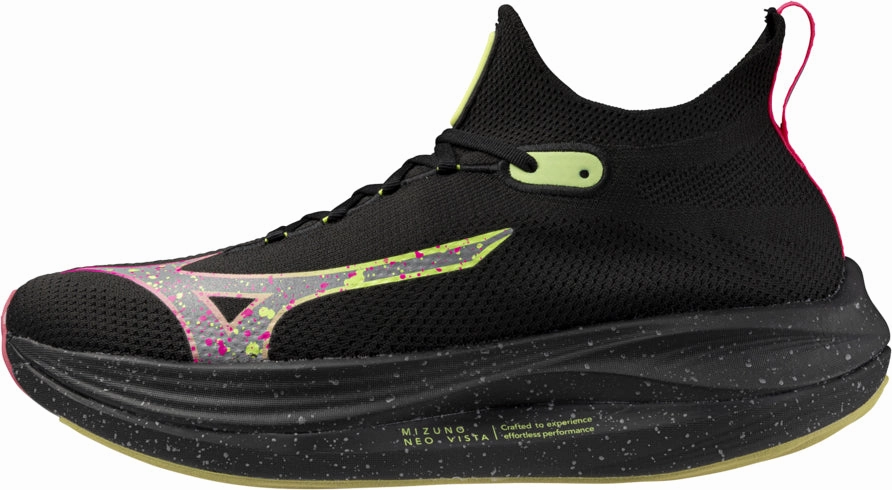 Mizuno Neo Vista Running Shoes - Black Foam Pod Response Anti Torsion Tpu Plate