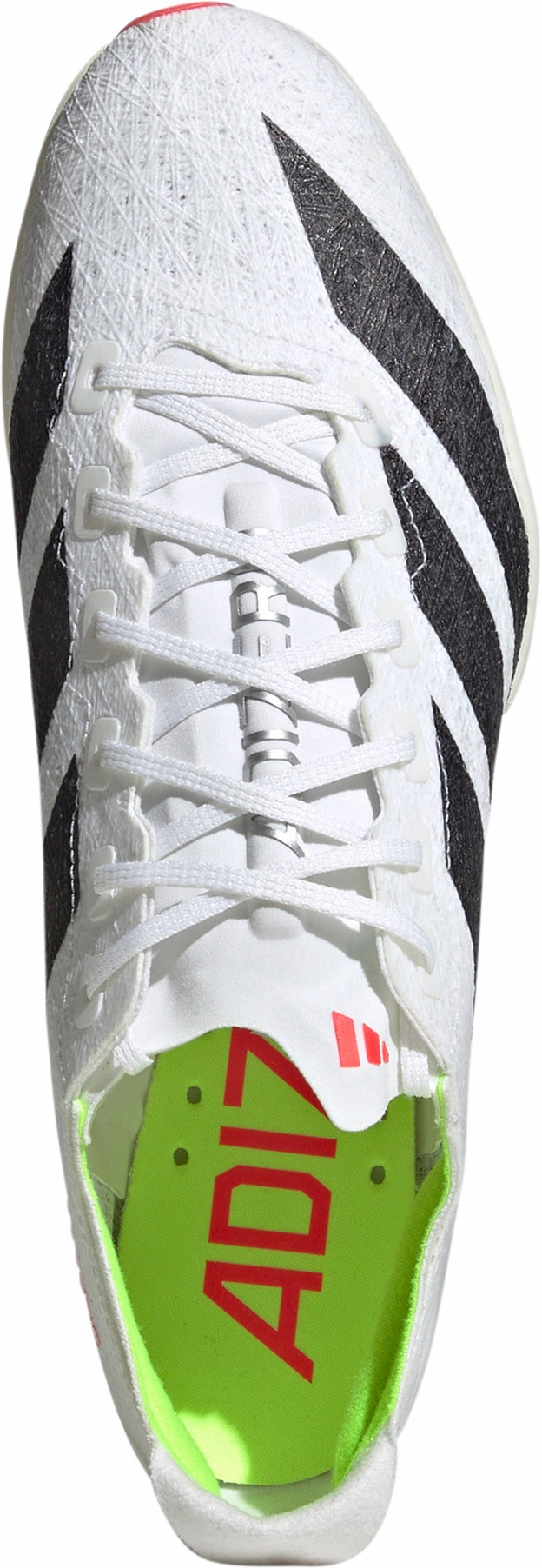 adidas Adizero Prime SP 3 Strung Running Spikes - White Maximized Flex Zone Attack