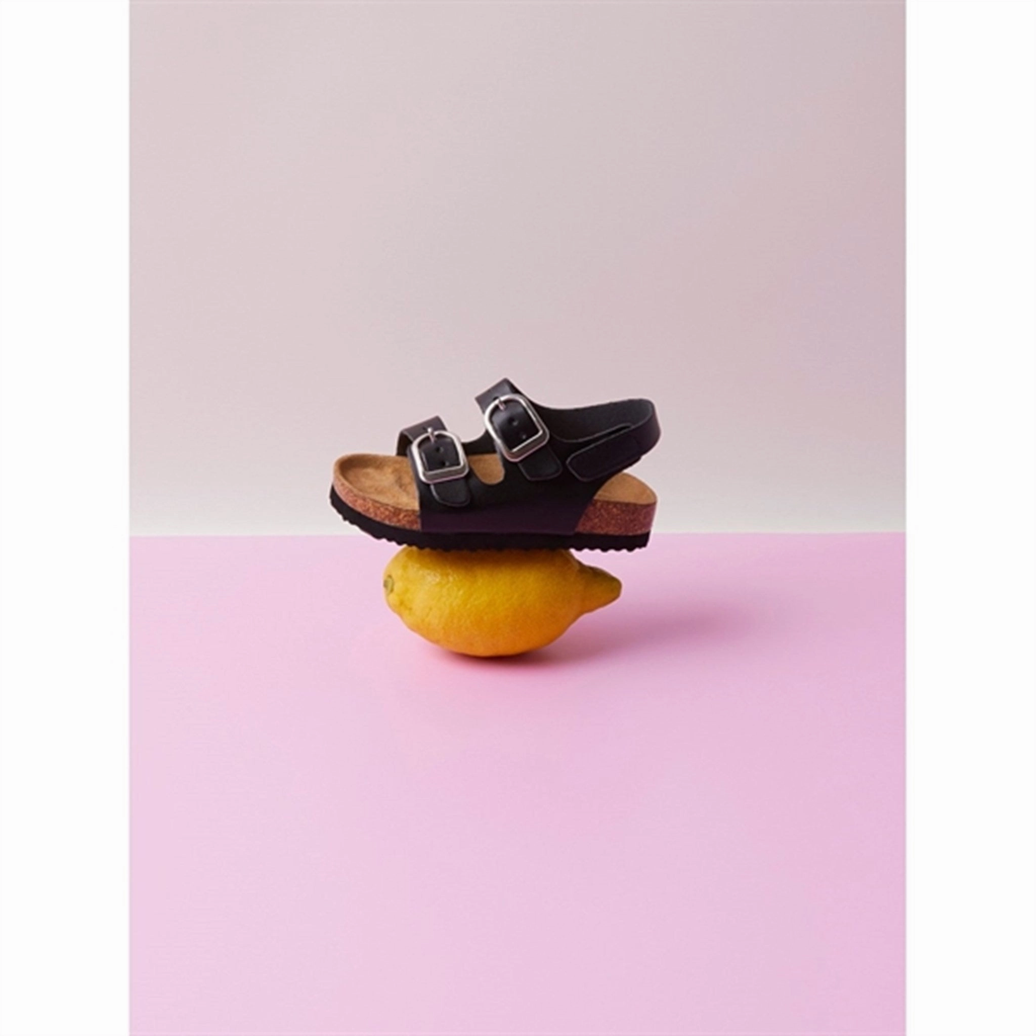 Name it Black Filbert Sandal Easy Comfort