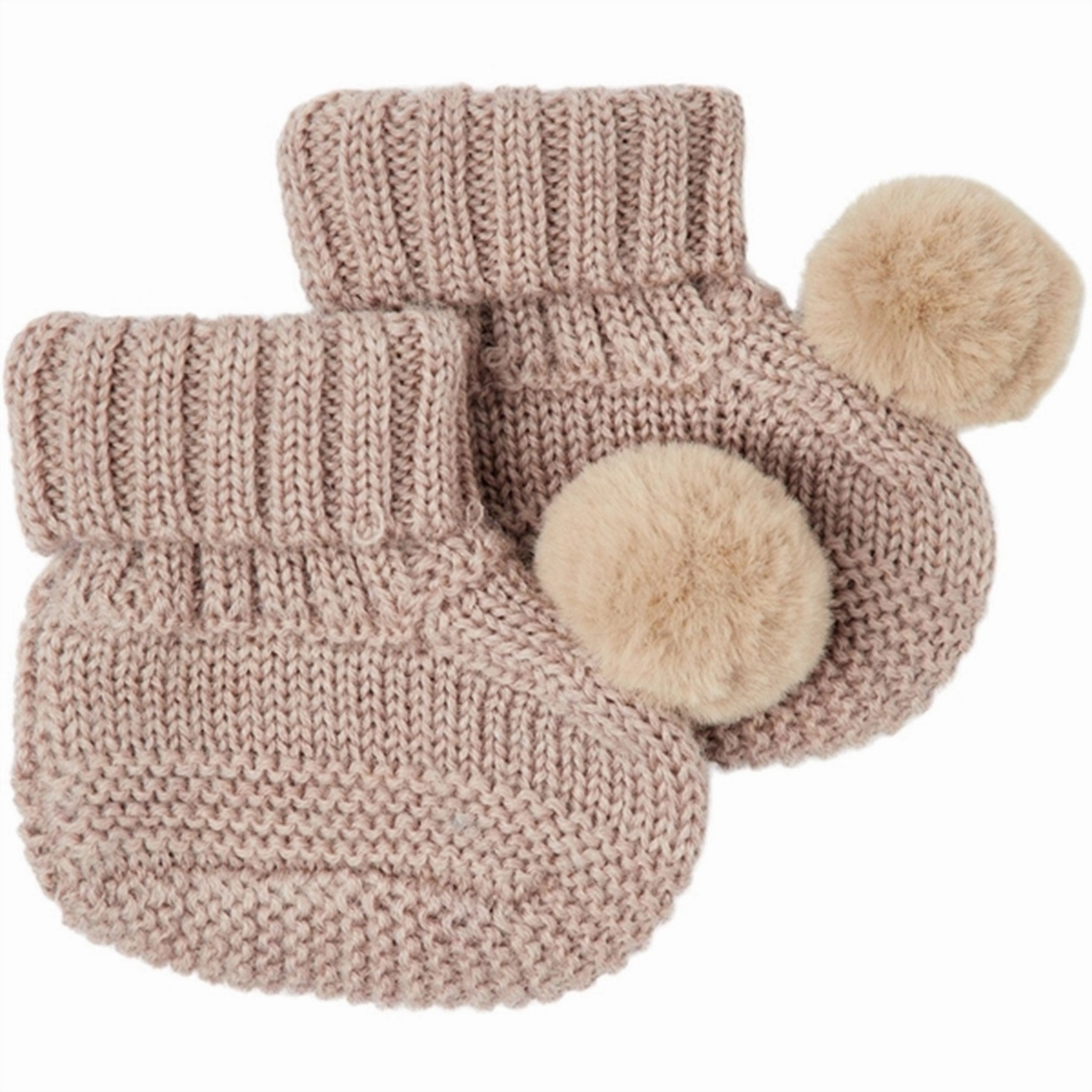 Name it Sphinx Wrilla Wool Knit Slippers With Pom Pom ShockDispersing Stylish Features