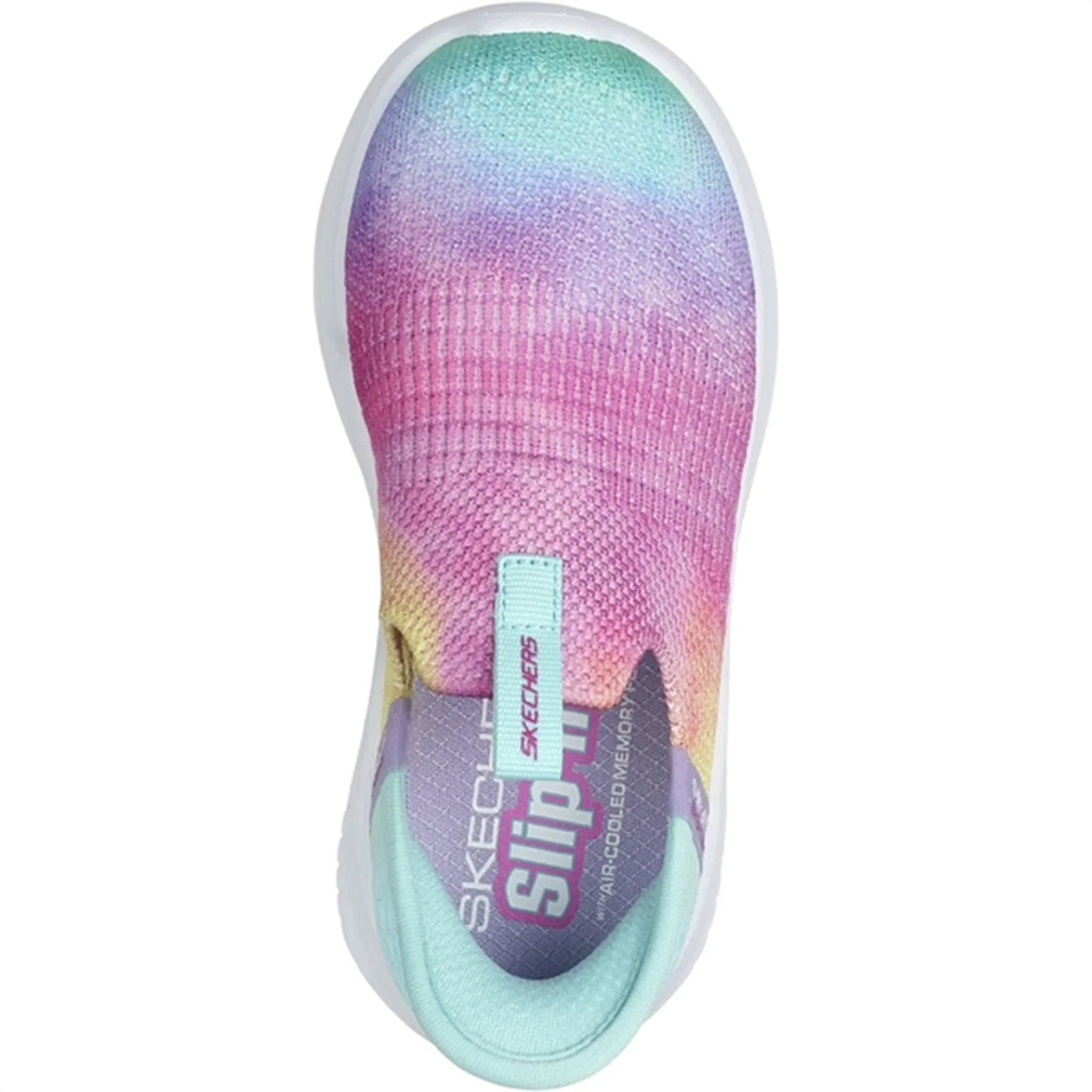 Skechers Ultra Flex 3.0 Pastel Clouds Slip-Ins Multicolor Impact Resistant Toe Cap