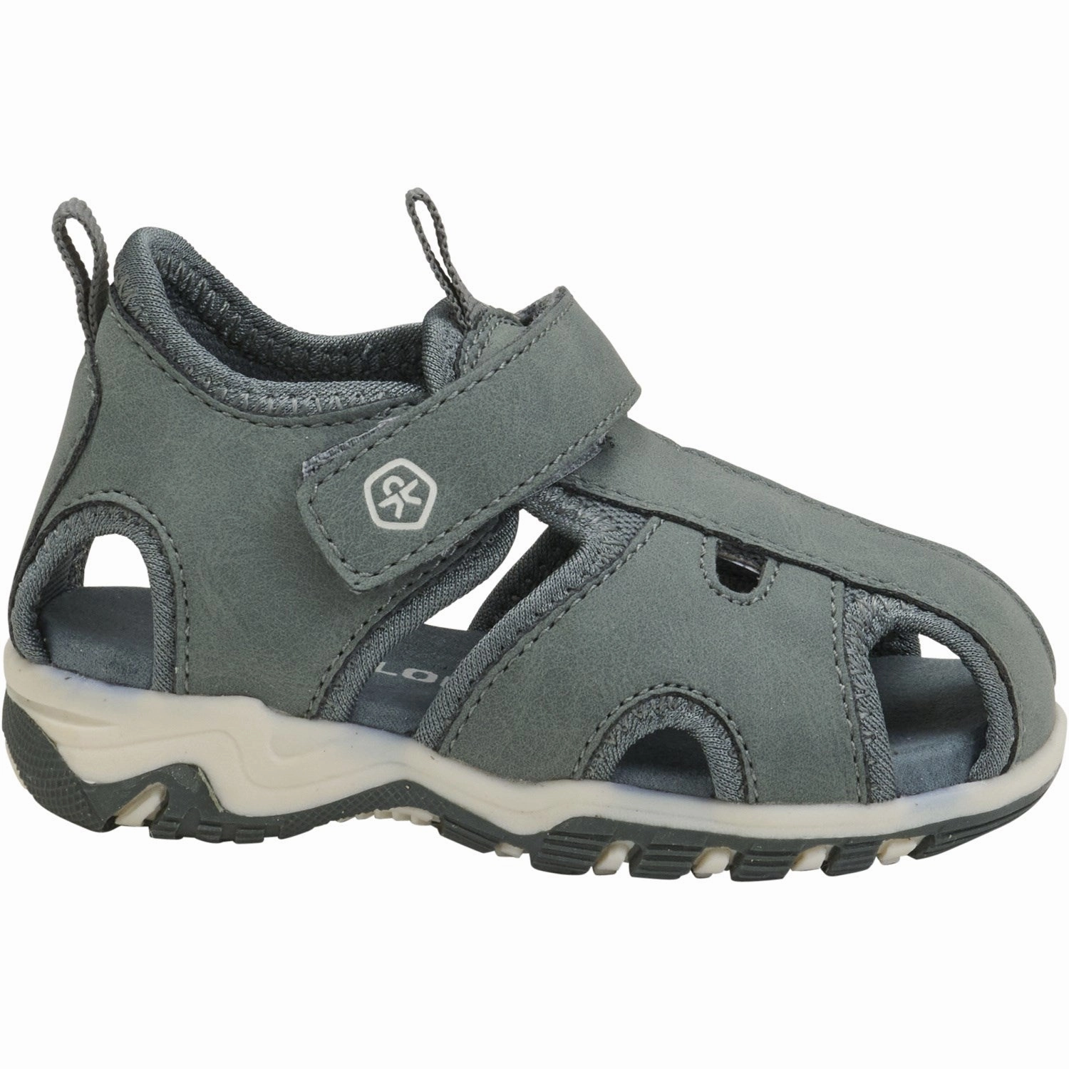 Color Kids Balsam Green Baby Sandals W. Velcro Strap Durable Comfort