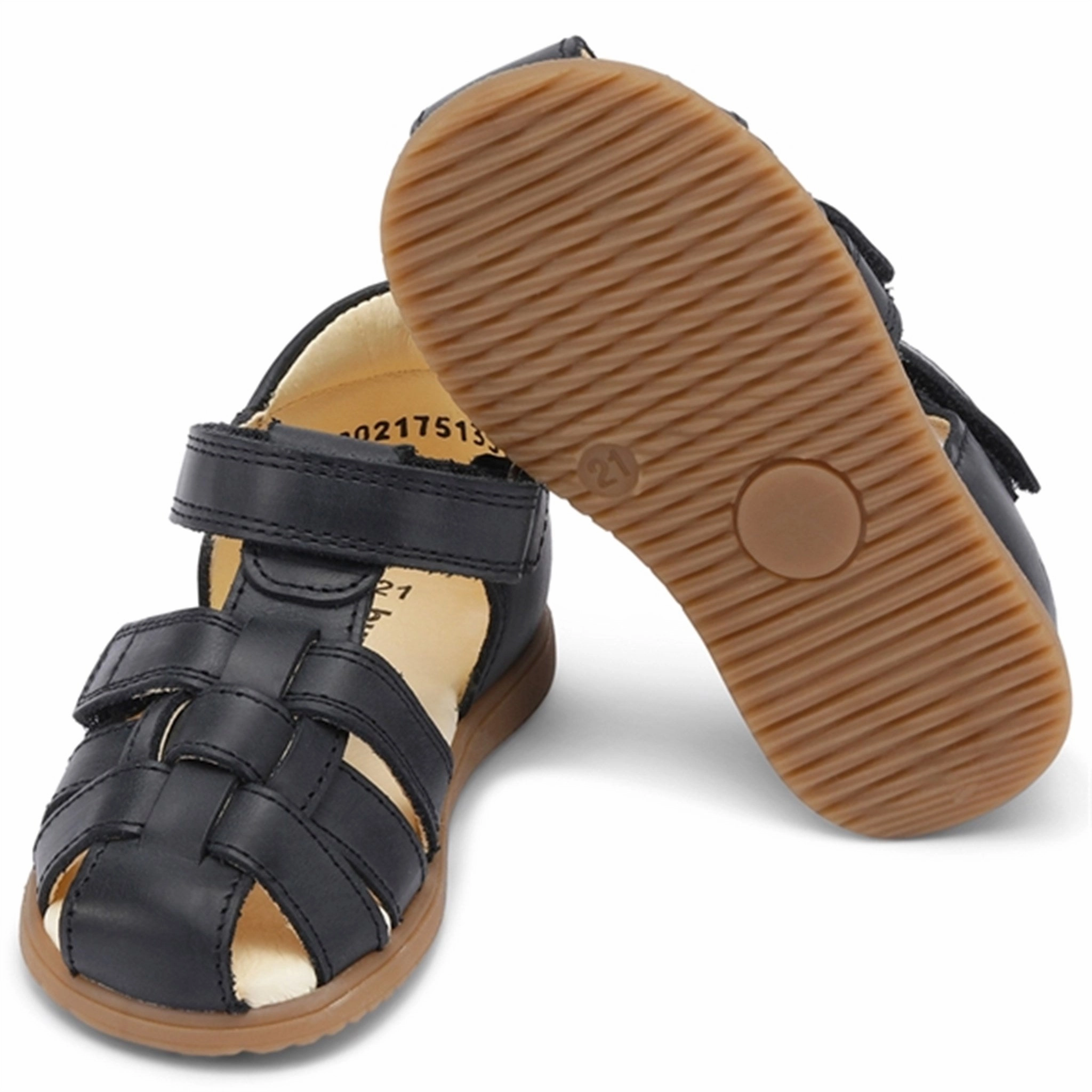 Bundgaard Bali II Sandal Black Ventilated Flexible walking shoes