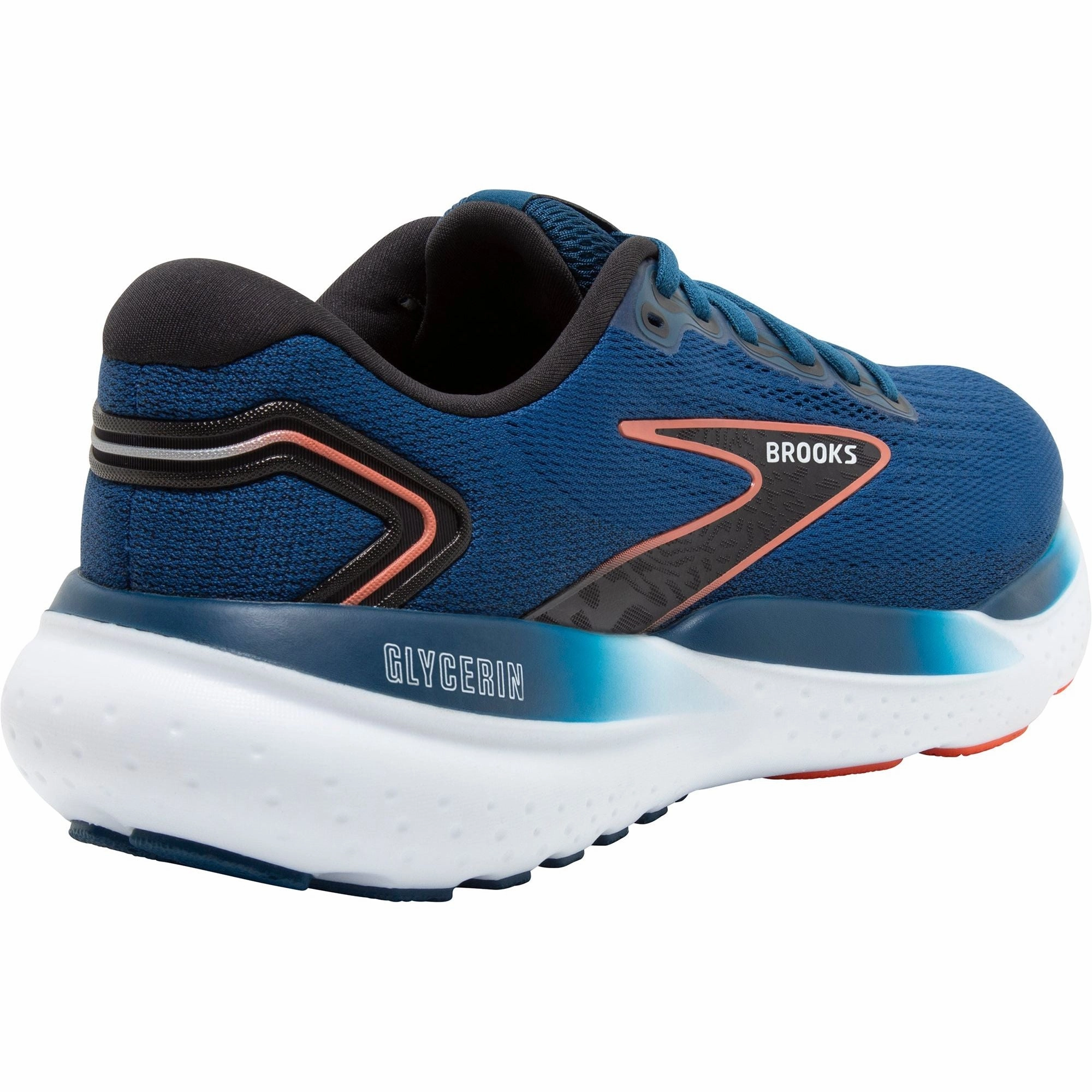 Brooks Glycerin 21 WIDE FIT Mens Running Shoes - Blue Energy Transfer Outsole