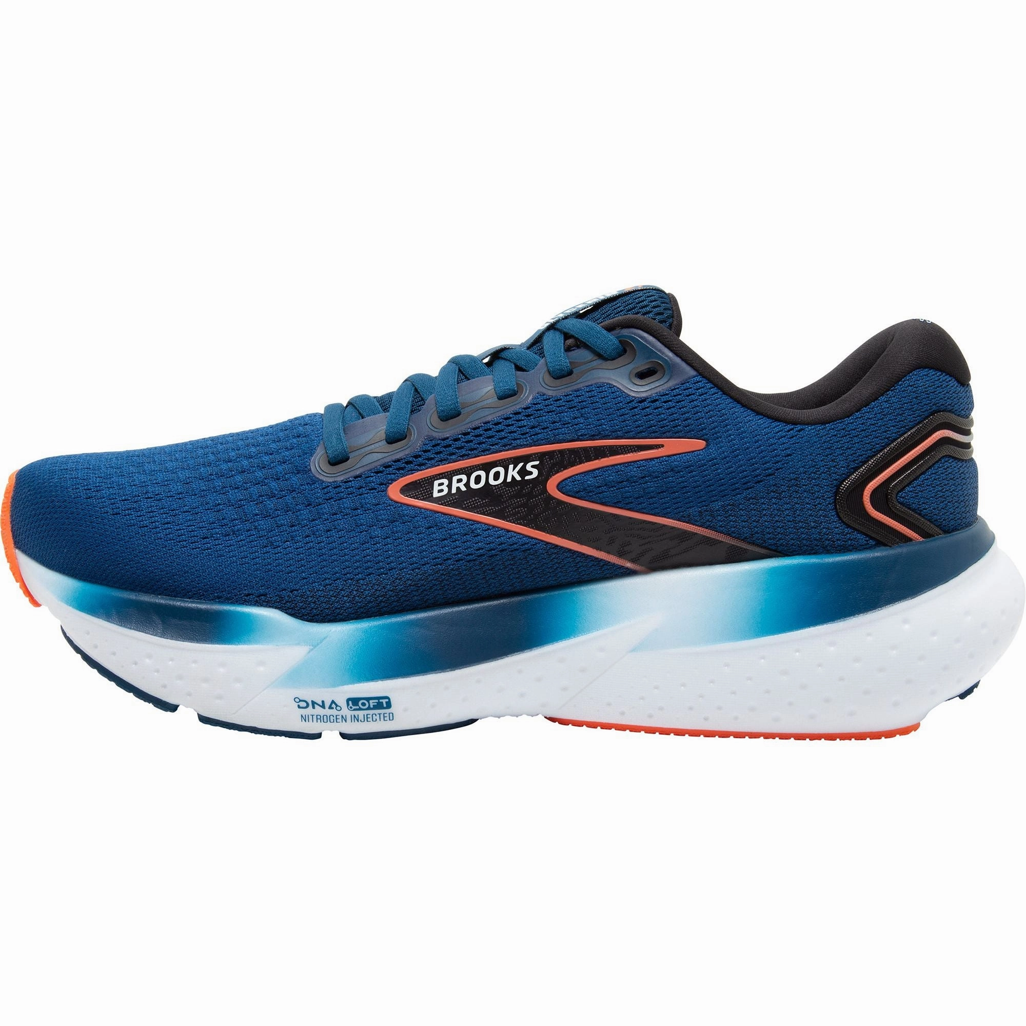 Brooks Glycerin 21 WIDE FIT Mens Running Shoes - Blue waterproof