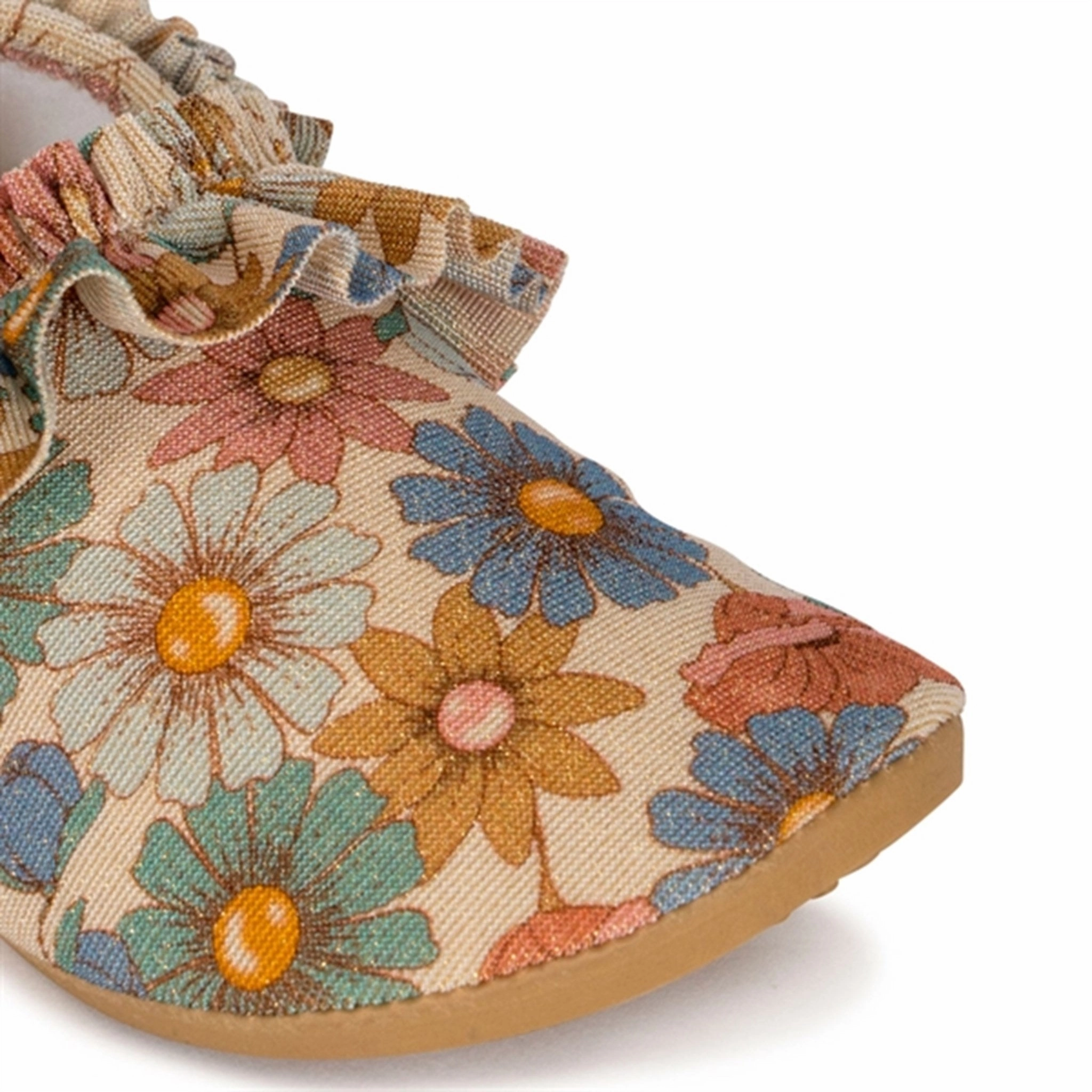 Konges Sl?jd Lili Jade Frill UV Swim Shoes Flexible Step Celebrate Glow