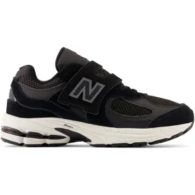 New Balance 2002 Alternative Closure Sneakers Black Premium Durability Microfiber Overlay