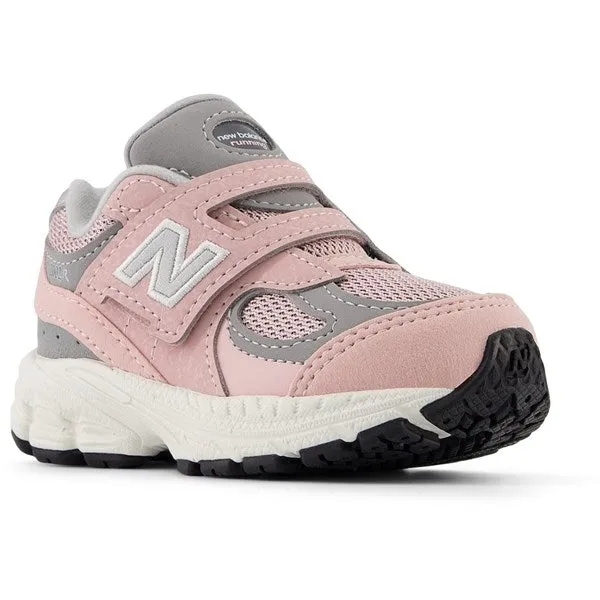 Non Marking Soles New Balance 2002 Hook & Loop Sneakers Orbit Pink