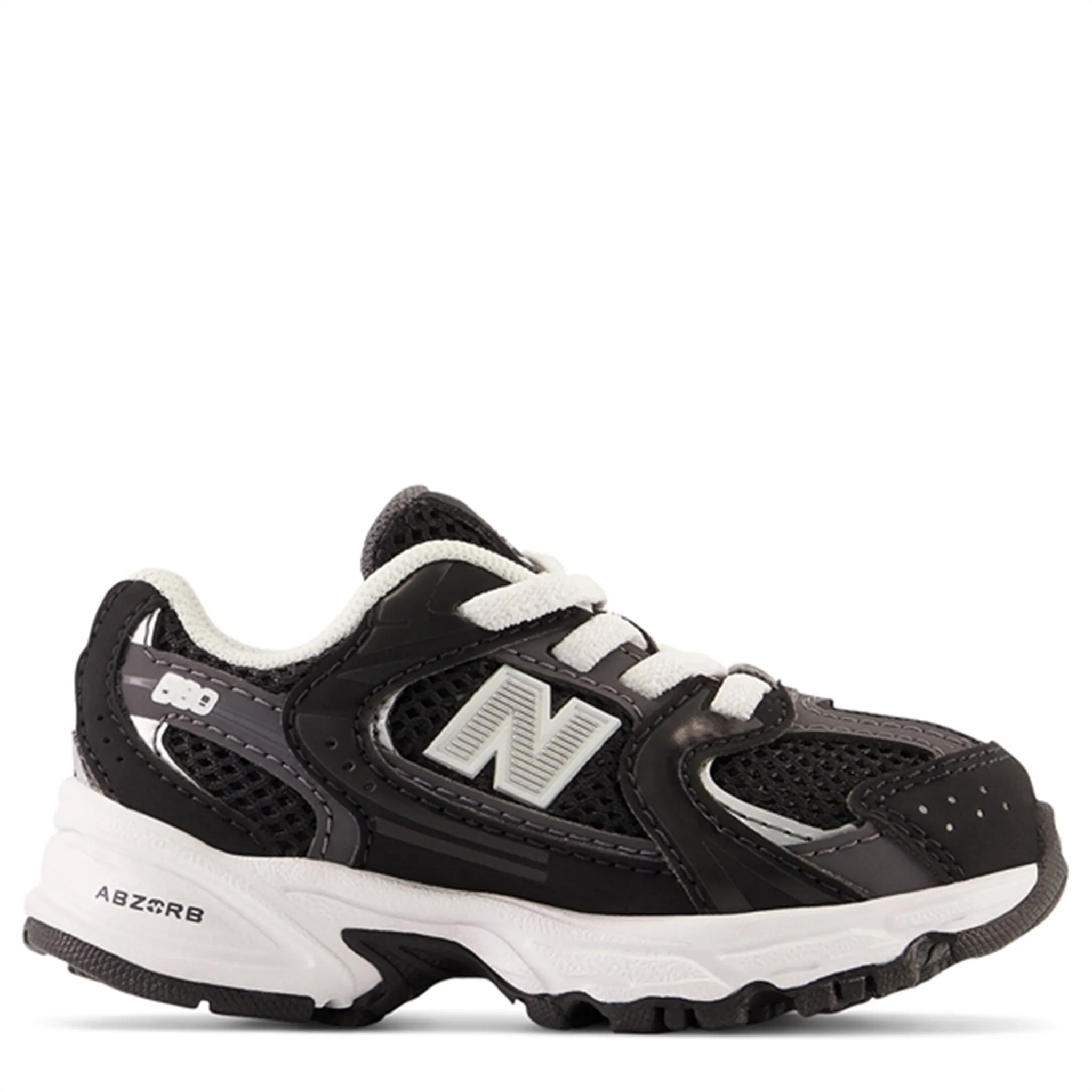 New Balance 530 Black Sneakers Easy Grip Running Errands