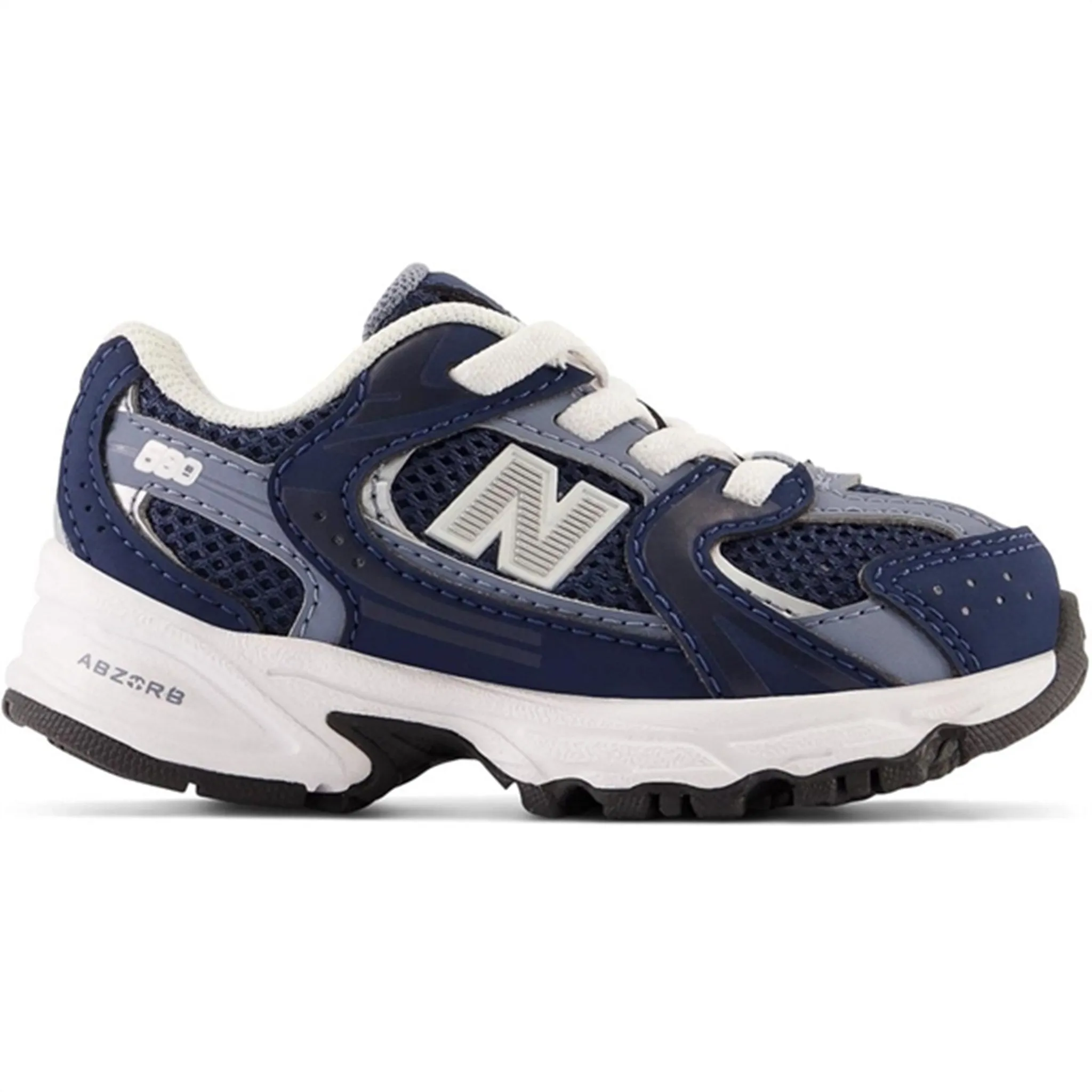 Designer Sneakers Stability Focus New Balance 530 Kids Bungee Lace Infant Nb Navy