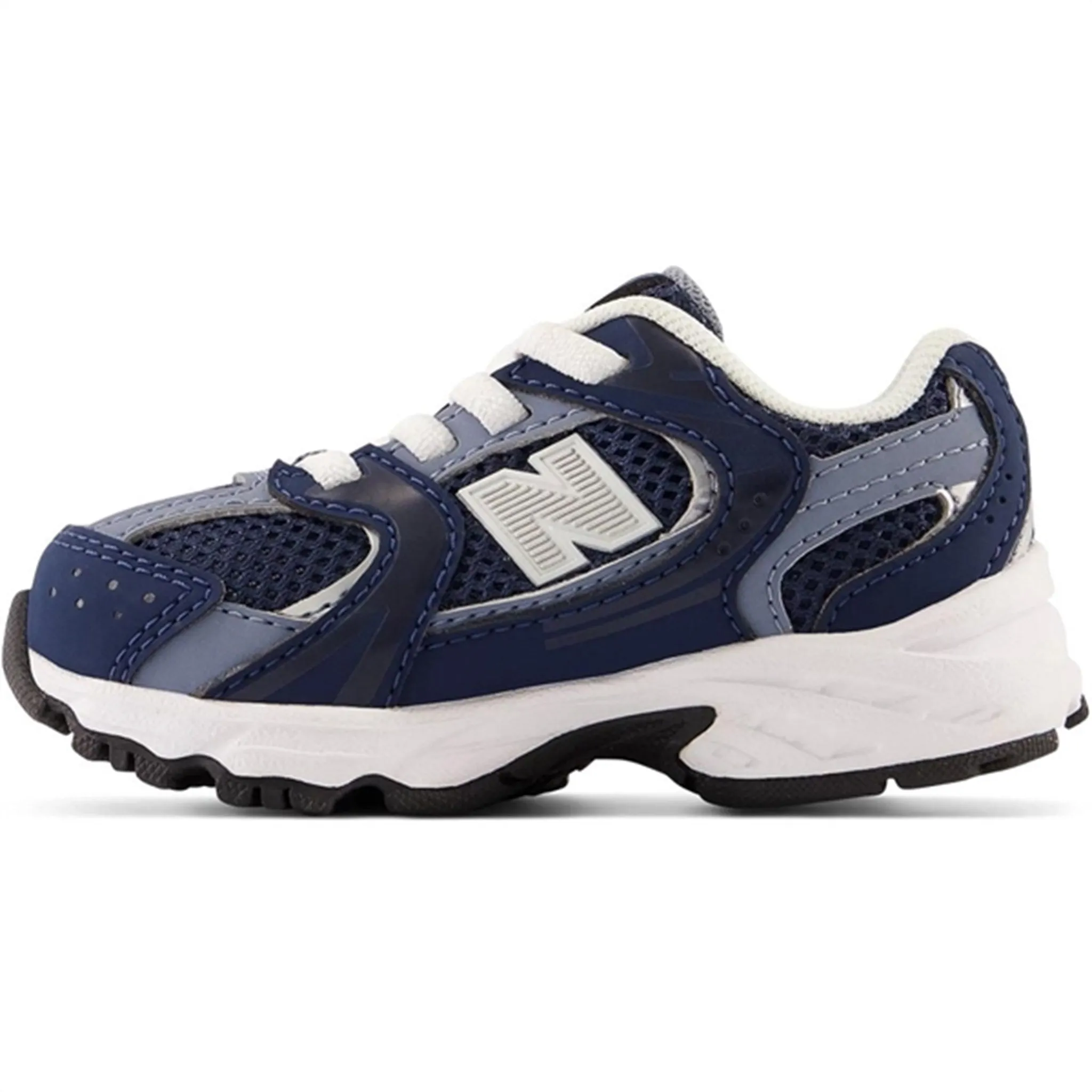 New Balance 530 Kids Bungee Lace Infant Nb Navy Premium Sole