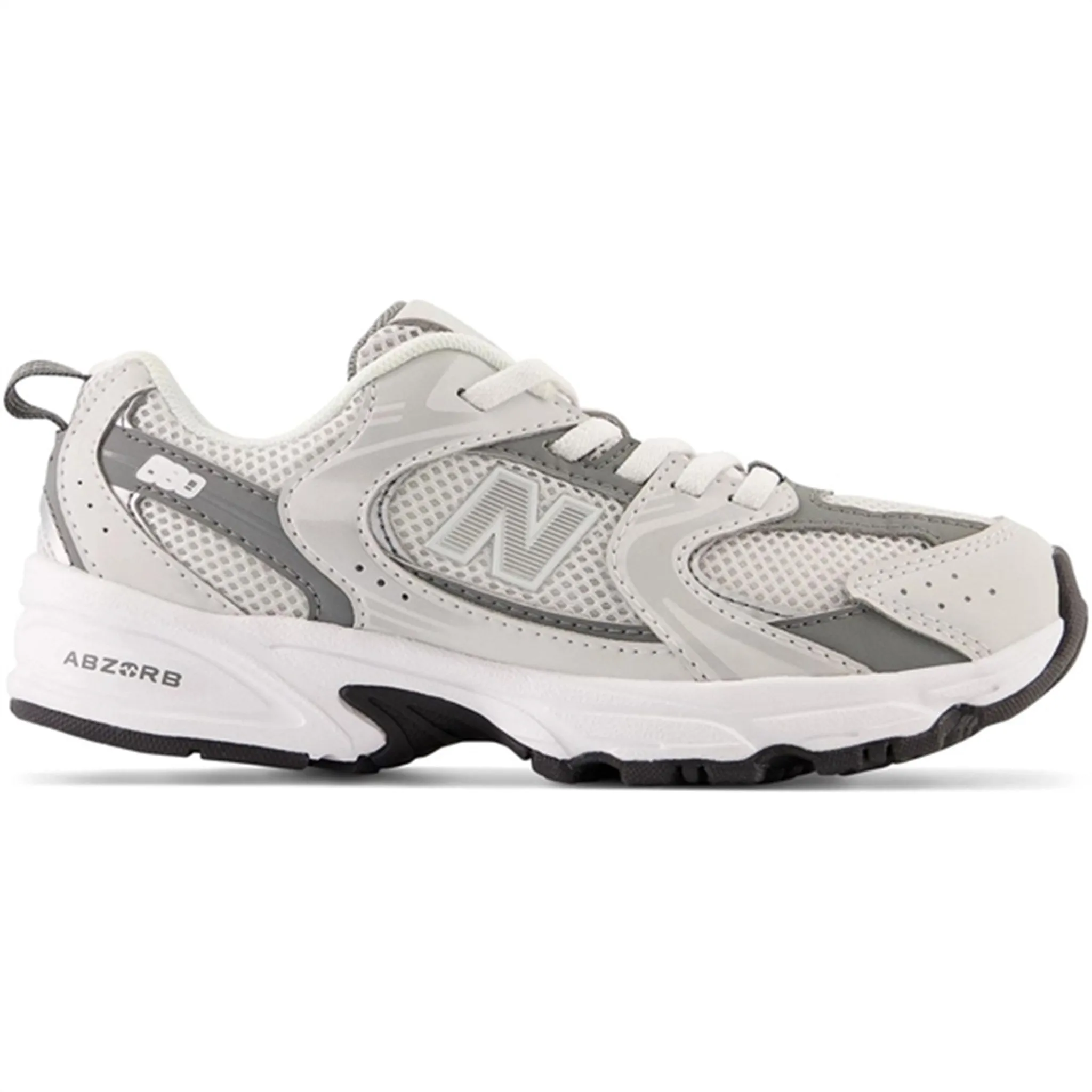 New Balance 530 Kids Bungee Lace Pre Grey Matter Shock Design