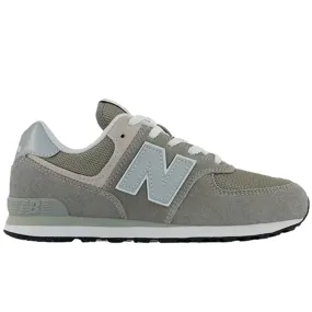 Flattering Fit AdjustableStrap New Balance 574 Grey/White Sneakers