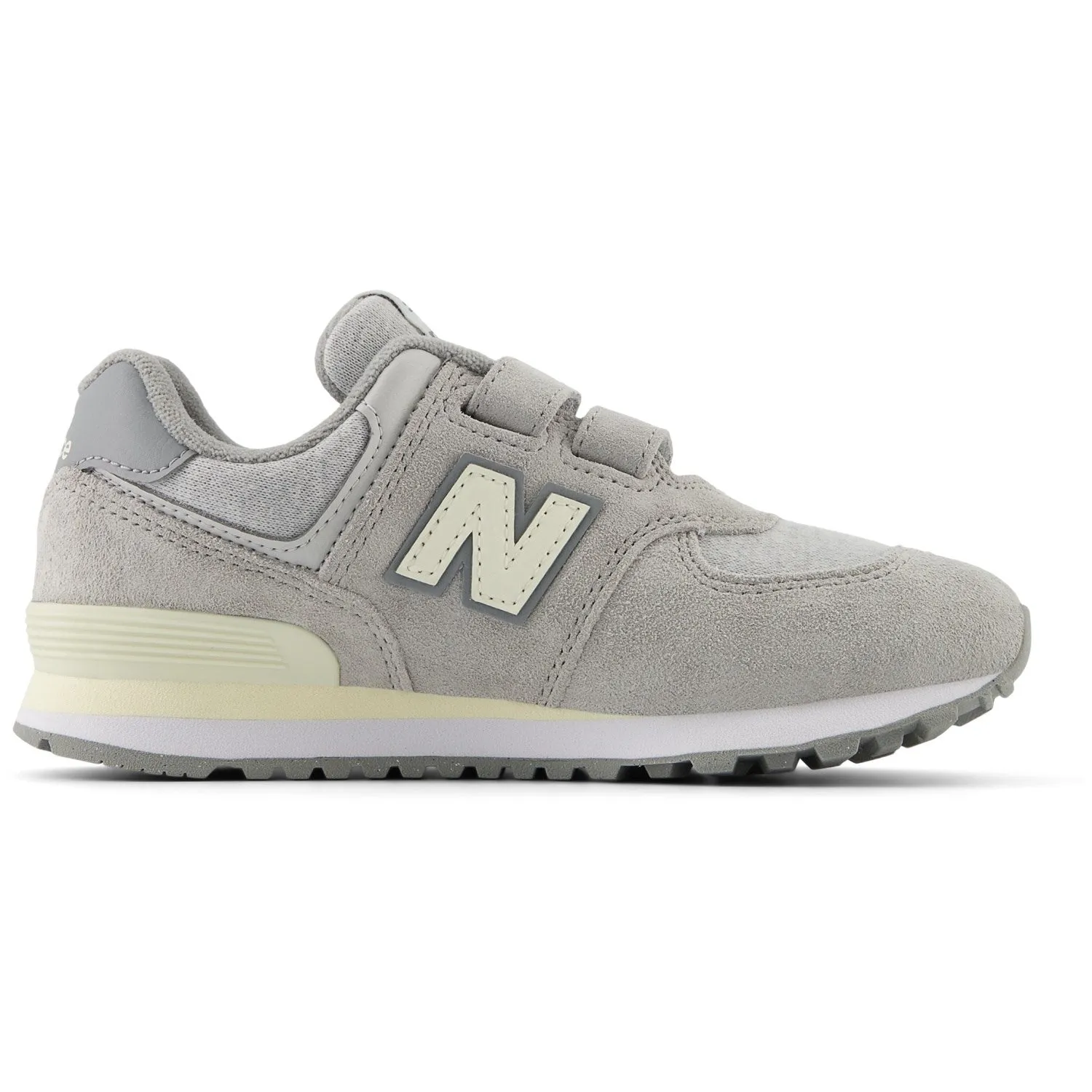 New Balance 574 Kids Hook & Loop Sneakers Concrete Water Resistant