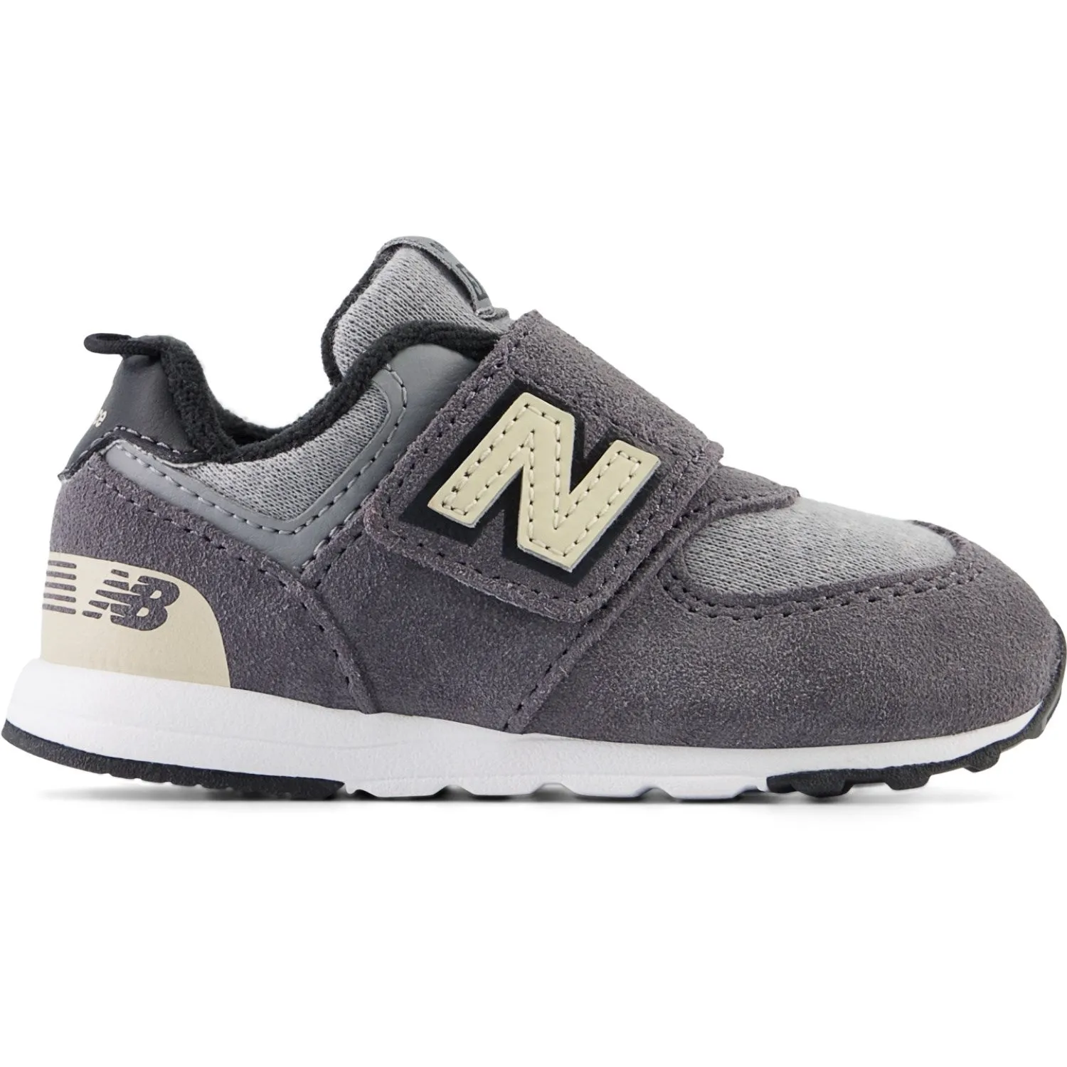 Stable Path New Balance 574 NEW-B Hook & Loop Sneakers Magnet