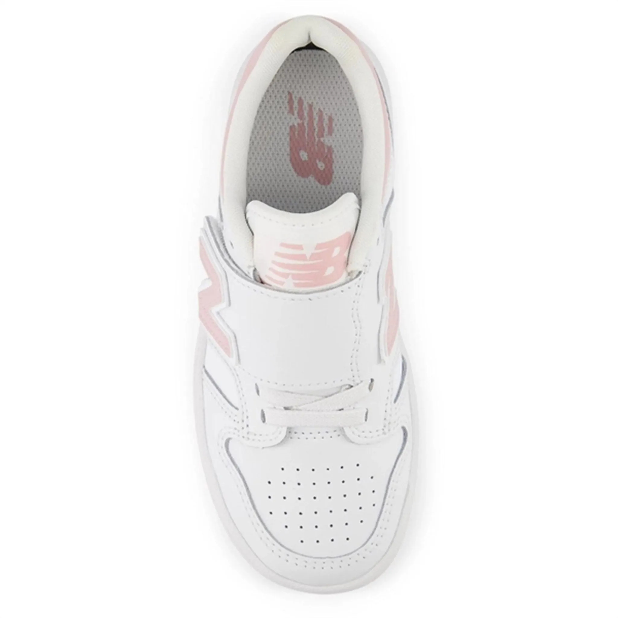 New Balance BB480 Kids Sneakers White Mid Top