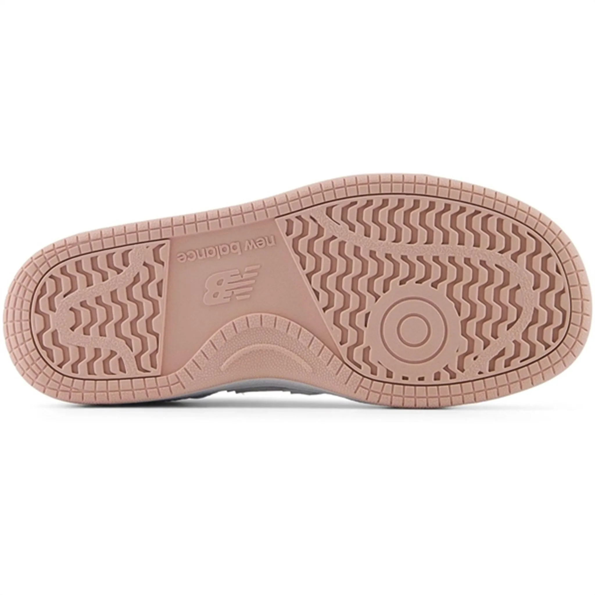 New Balance BB480 Kids Sneakers White All Terrain Shoes Abrasion Resistant Toe Cap