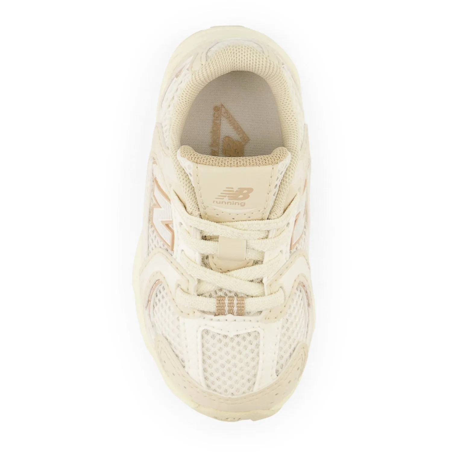 New Balance Beige New Balance 530 Kids Bungee Lace City Motion
