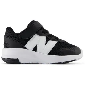 Airflow Circulation Channels Ankle Stability New Balance Black New Balance FreshFoam 578 Kids Bungee Lace With Top Strap