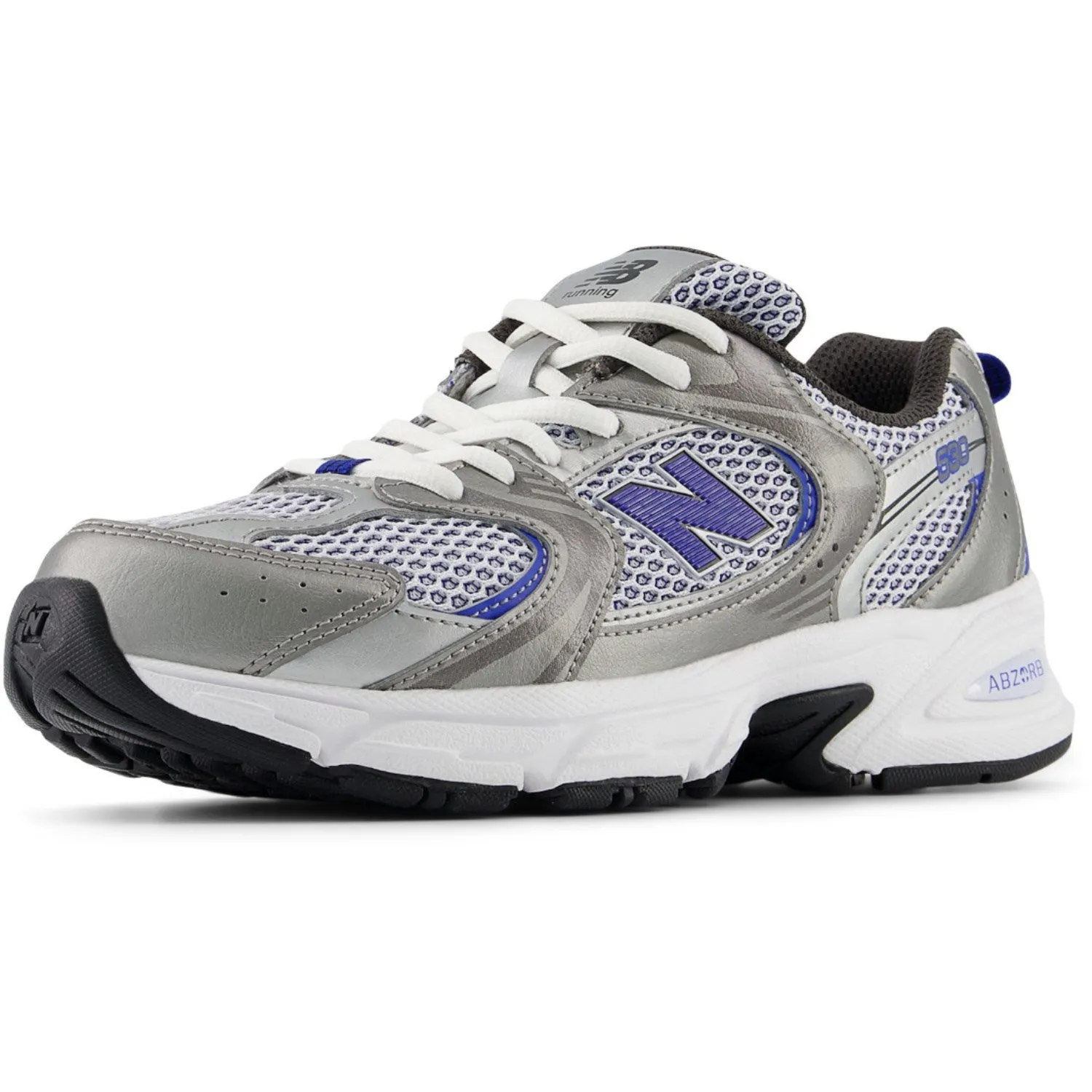 morning run New Balance Dark Silver Metallic New Balance 530 Kids Lace