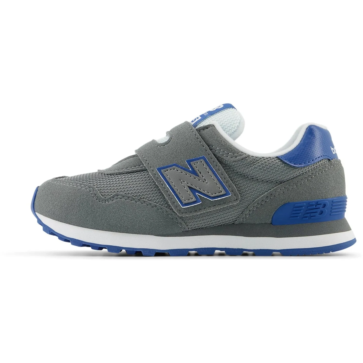 Chill Walk New Balance Harbor Grey 515 Kids Hook & Loop Sneakers