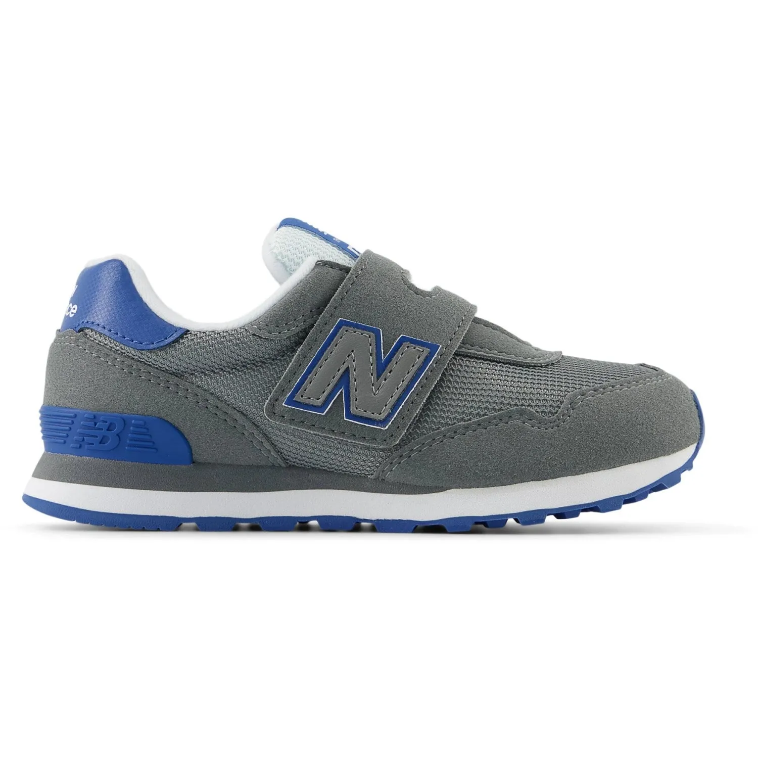 New Balance Harbor Grey 515 Kids Hook & Loop Sneakers Anti Friction
