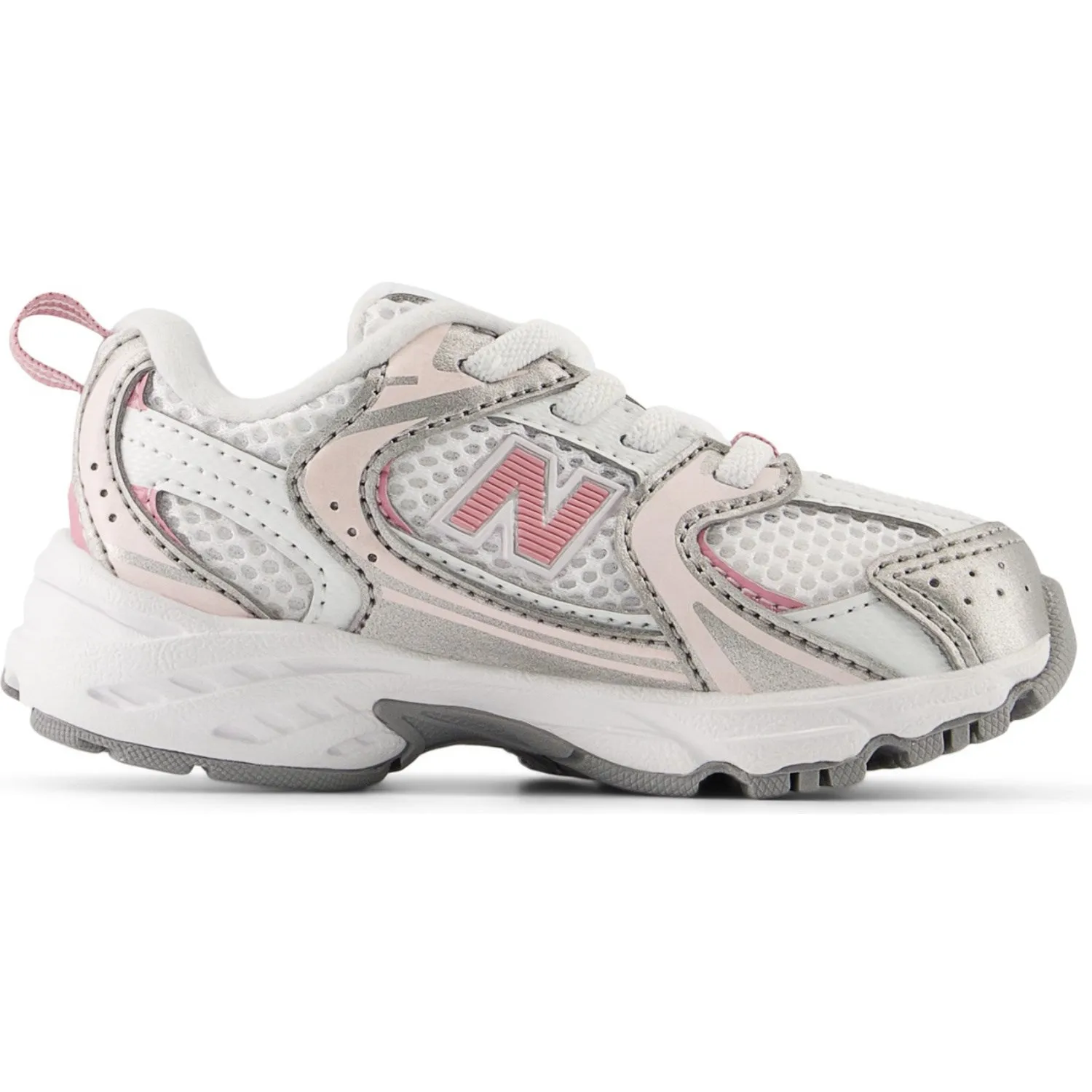 New Balance Reflection 530 Kids Bungee Lace Sneakers Walk Support