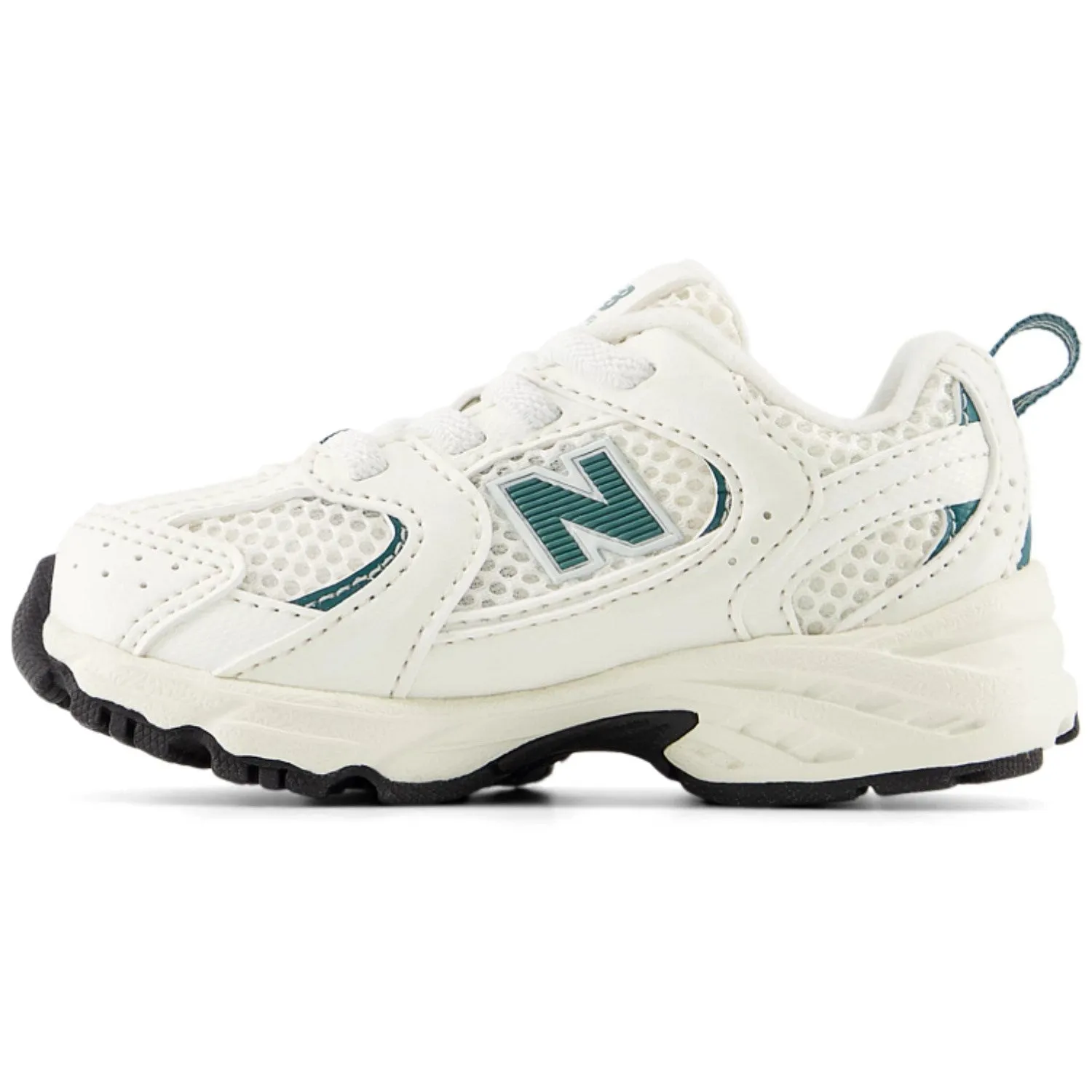 New Balance Sea Salt 530 Kids Bungee Lace Sneakers LaceUp