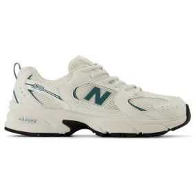 Flexible Midsole Pressure Relief Zones New Balance Sea Salt 530 Kids Lace Sneakers