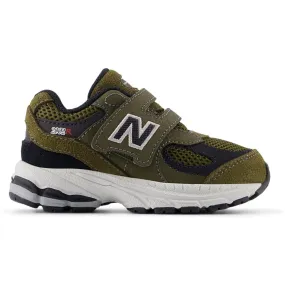 New Balance Woodland 2002 Kids Hook & Loop Sneakers All Ground Airflow Circulation Channels