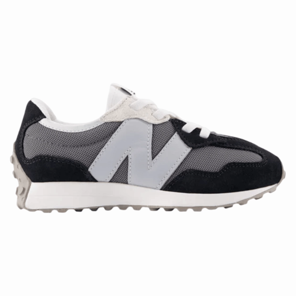 New Balance 327 Bungee Lace Children Running Path Upper blend adapts to a wide range of foot shapes