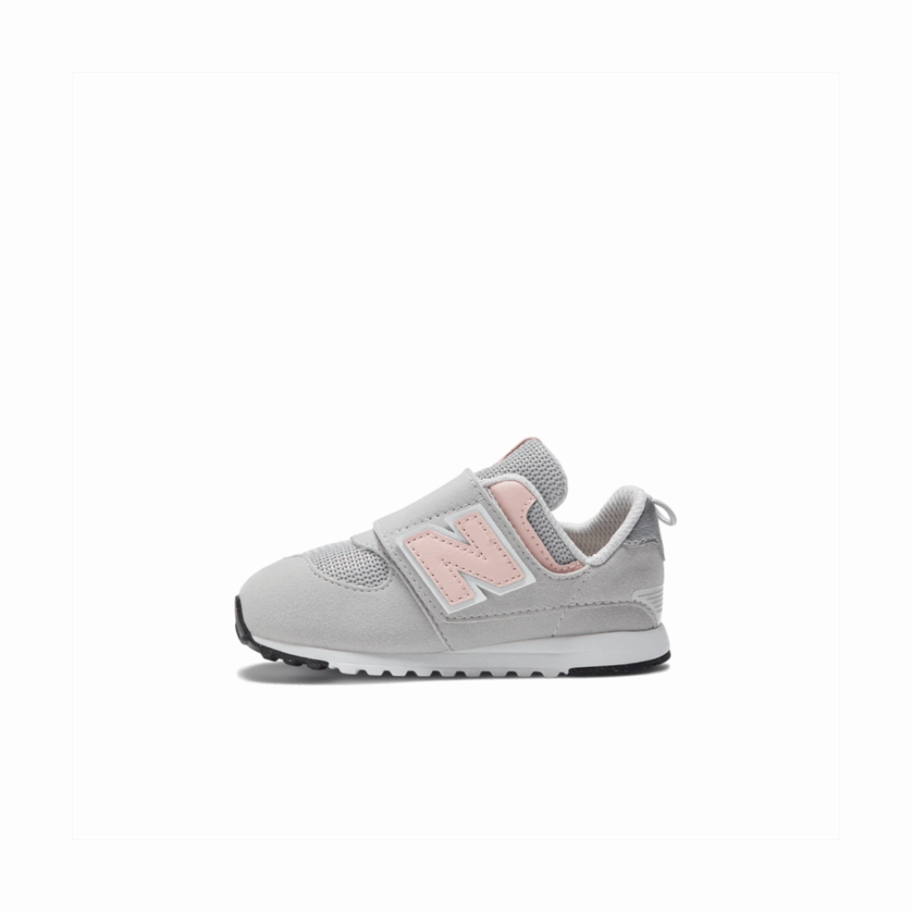 Shaped to follow natural foot contours over time Shock absorption New Balance 574 Hook & Loop Infant