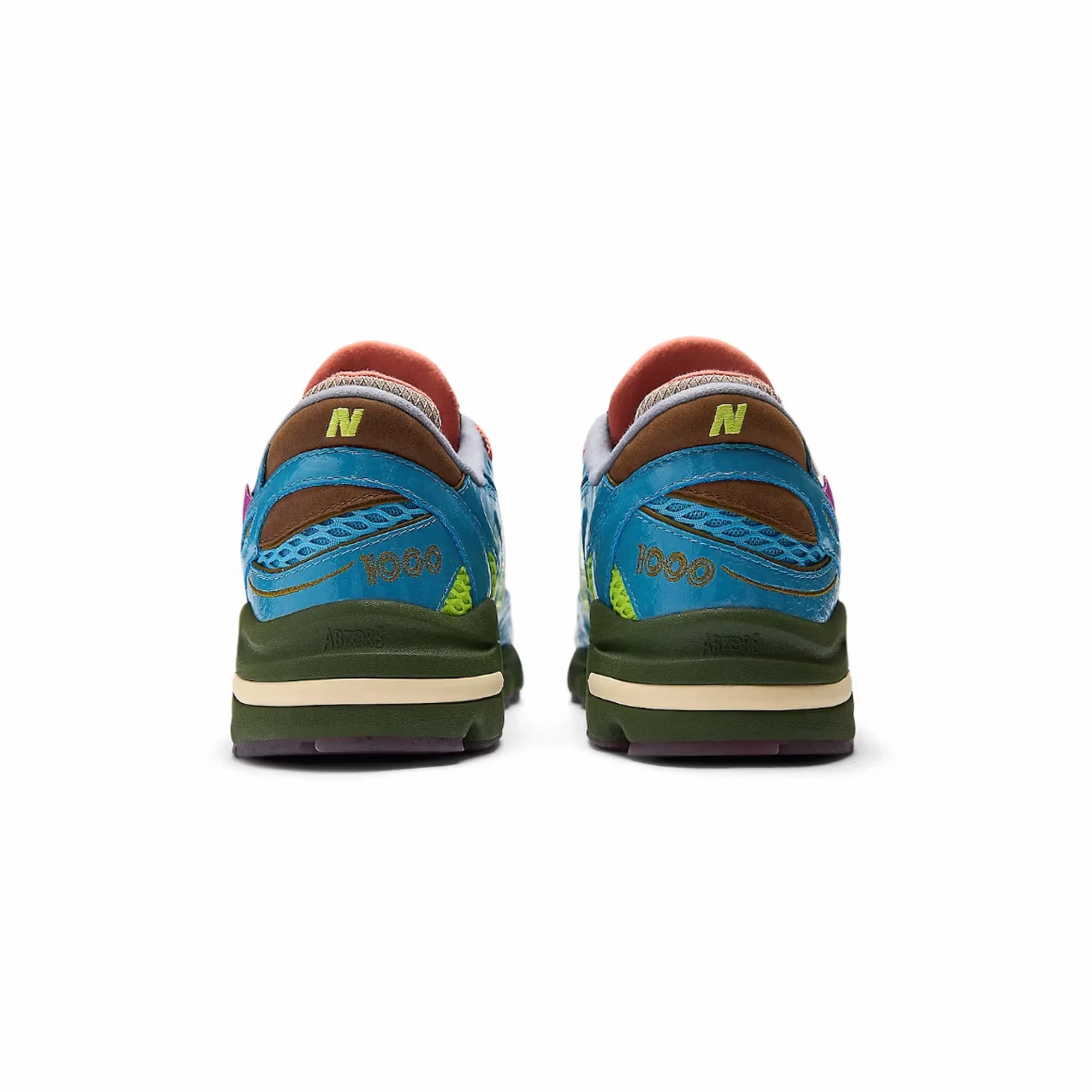 Friction Reduction Tech heavy - weight design shoes New Balance x Salehe Bembury Mens 1000 Shoes