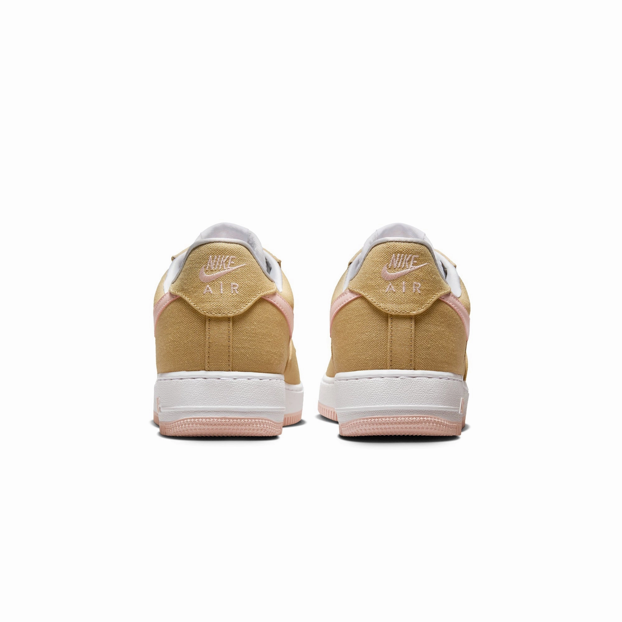 Nike Mens Air Force 1 Low Retro "Linen" Shoes Stability Wing System suitable for beginners