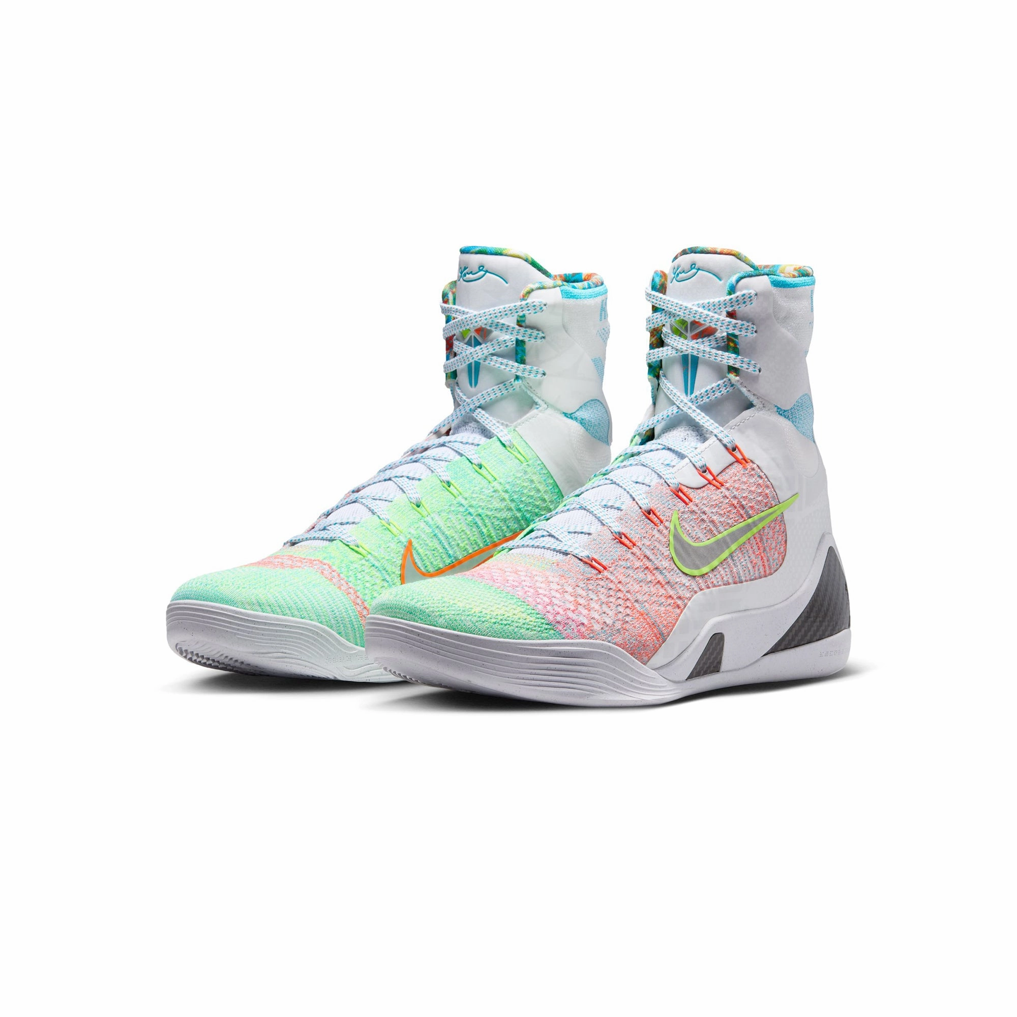 Nike Mens Kobe IX Elite High Protro "What The" Shoes Nike React