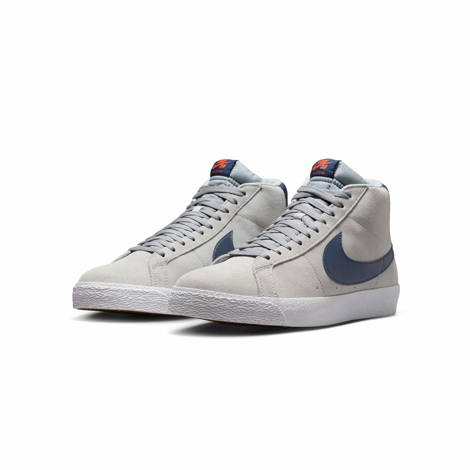 Nike SB Mens Zoom Blazer Mid Shoes over - pronation single - strap shoes