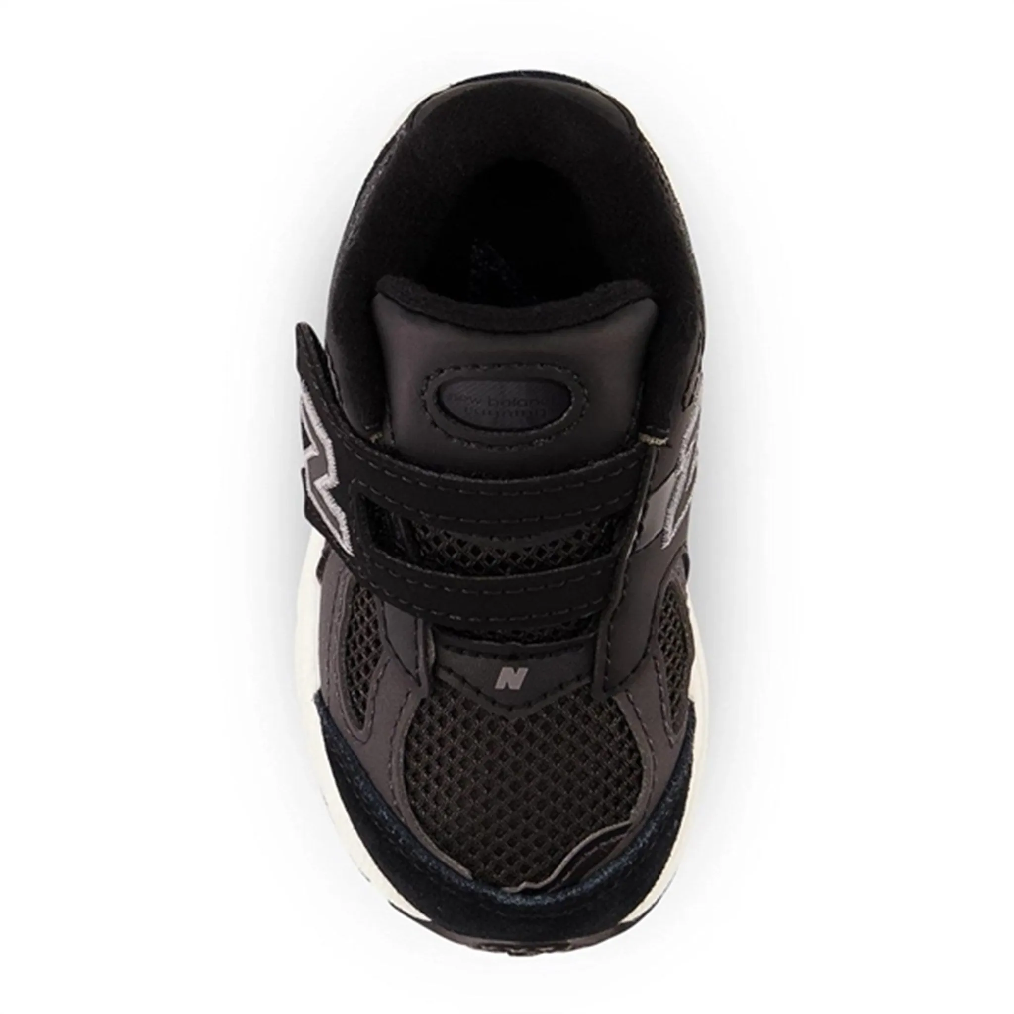 Perfect Fit New Balance 2002 Hook & Loop Sneakers Black