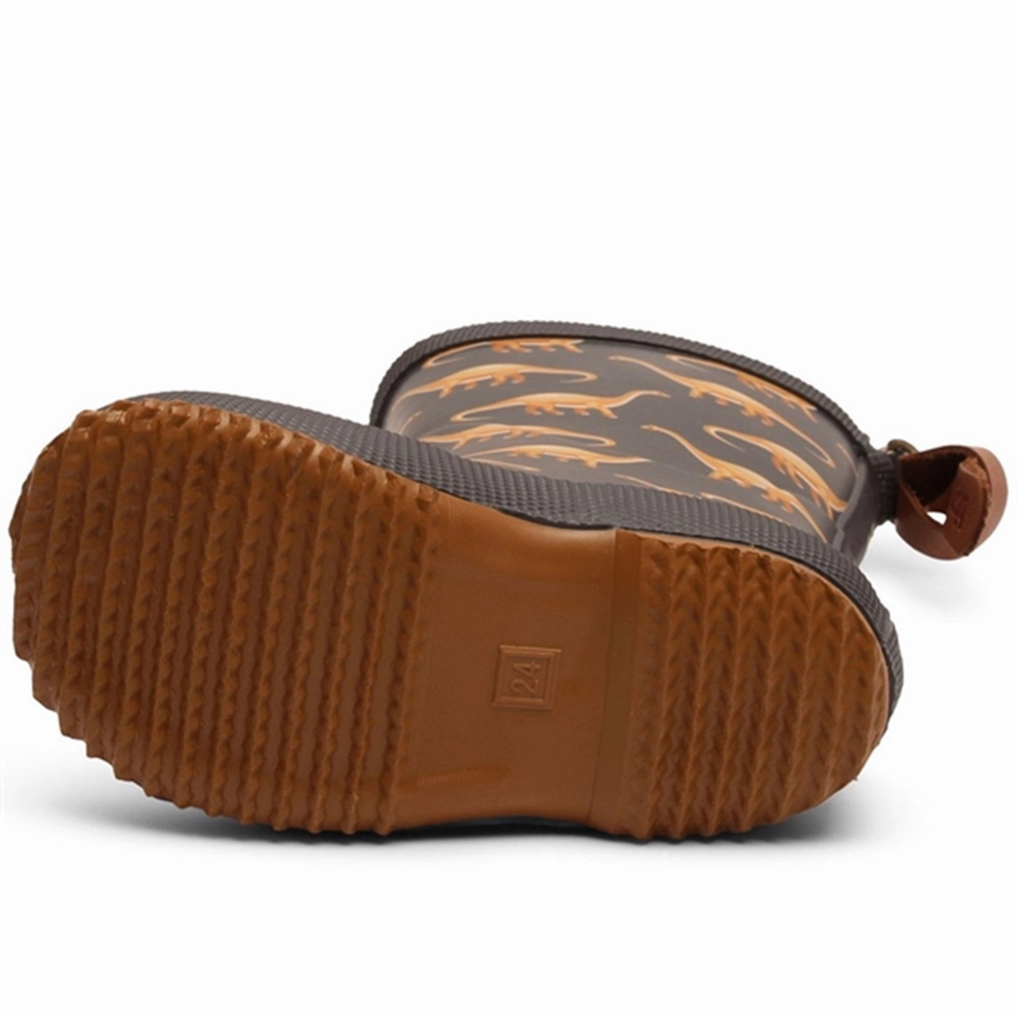 Bisgaard Basic Rubber Boots Camel Dinos Bold Red Waterproof Function