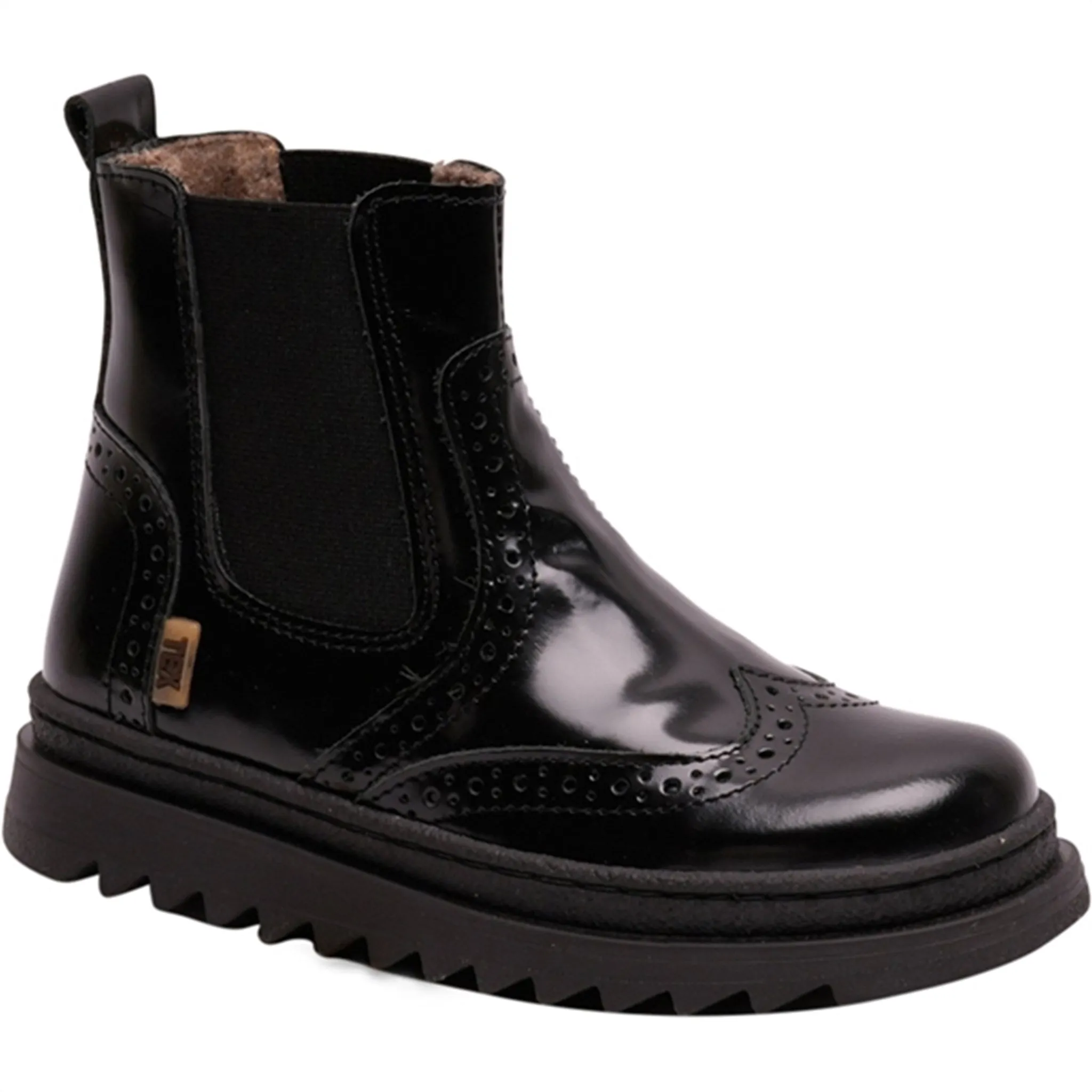 Nylon Material Bisgaard Doris Tex Shoes Black Polido